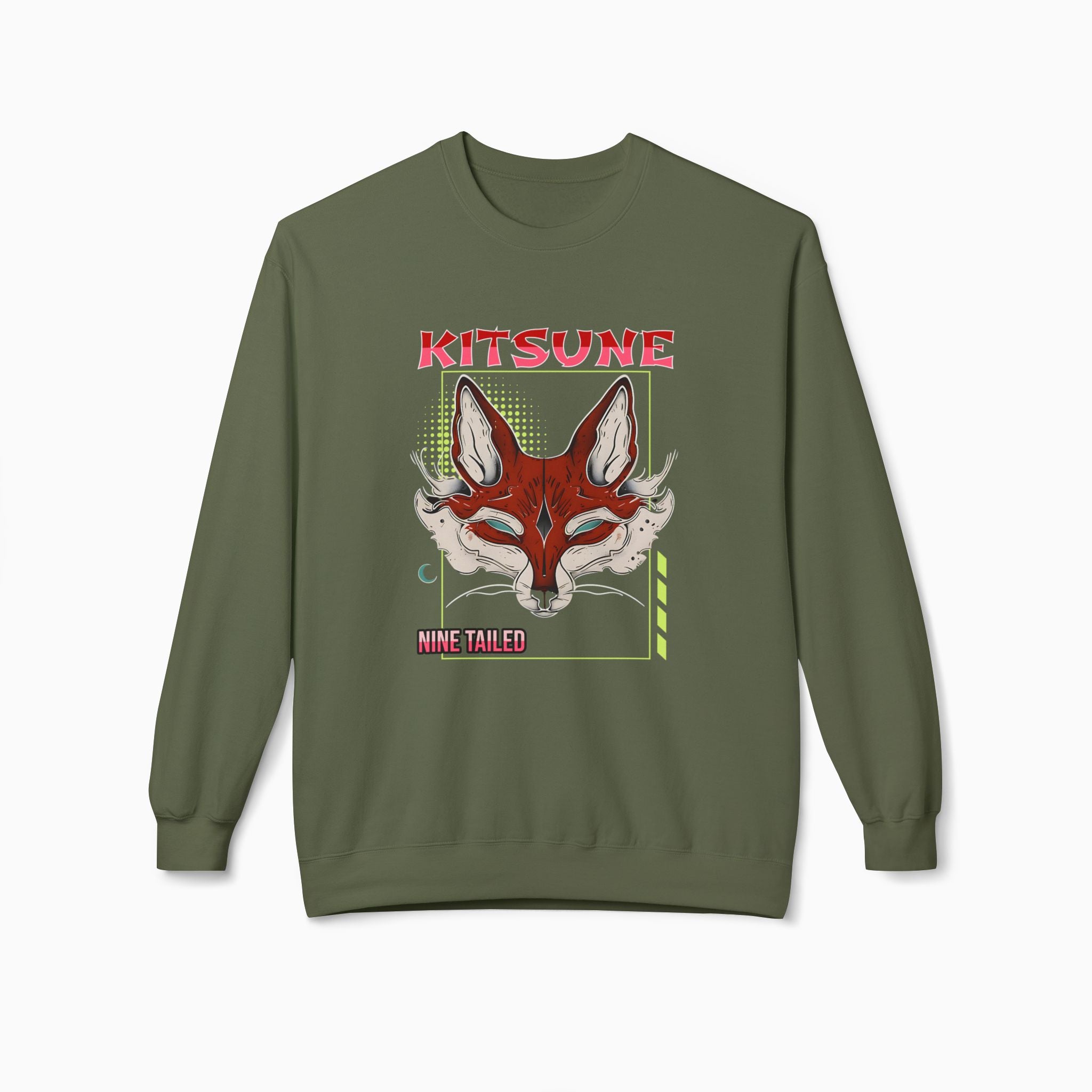 Kitsune Nine Tailed Fox Unisex Sweatshirt