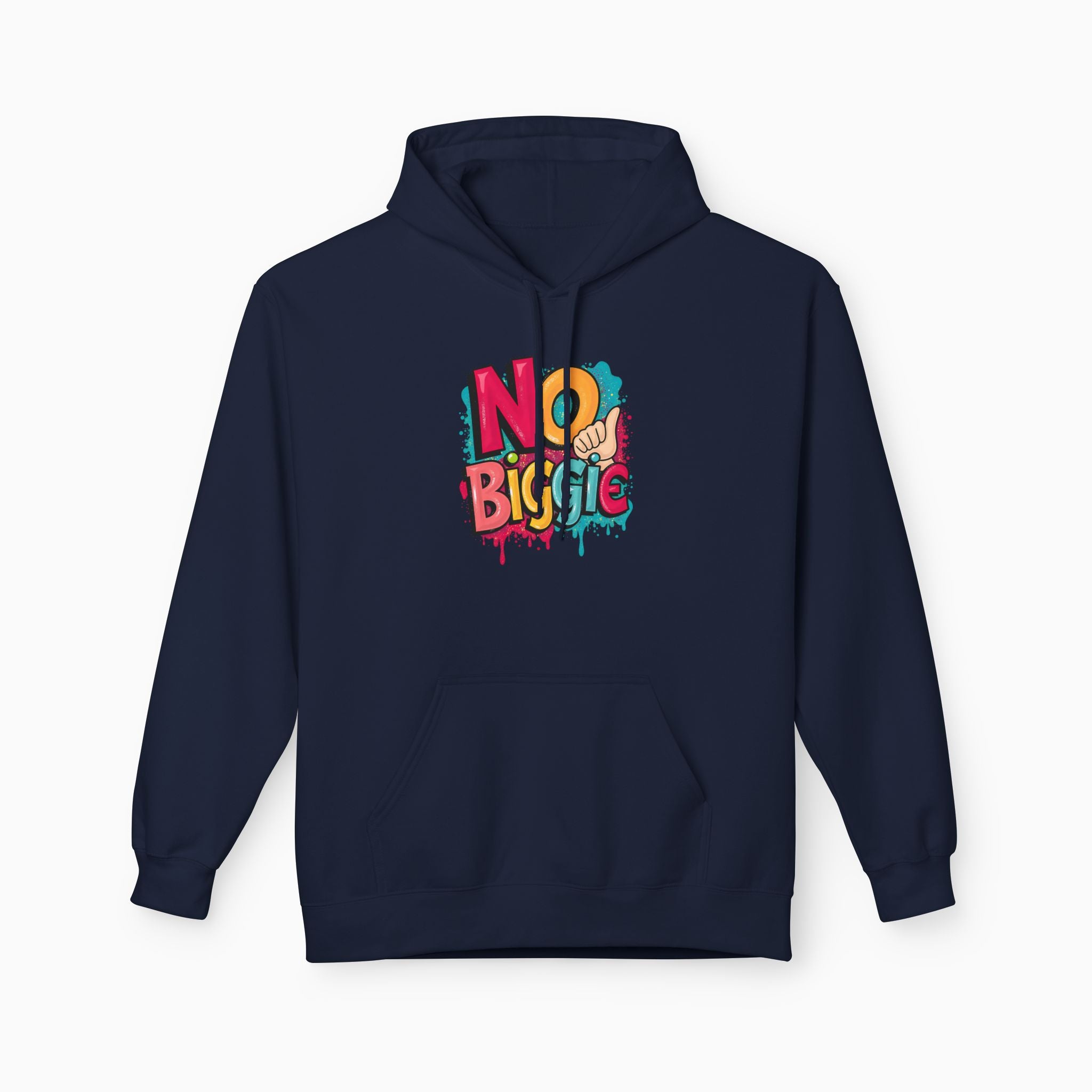 Thumbs Up & No Biggie Unisex Hoodie