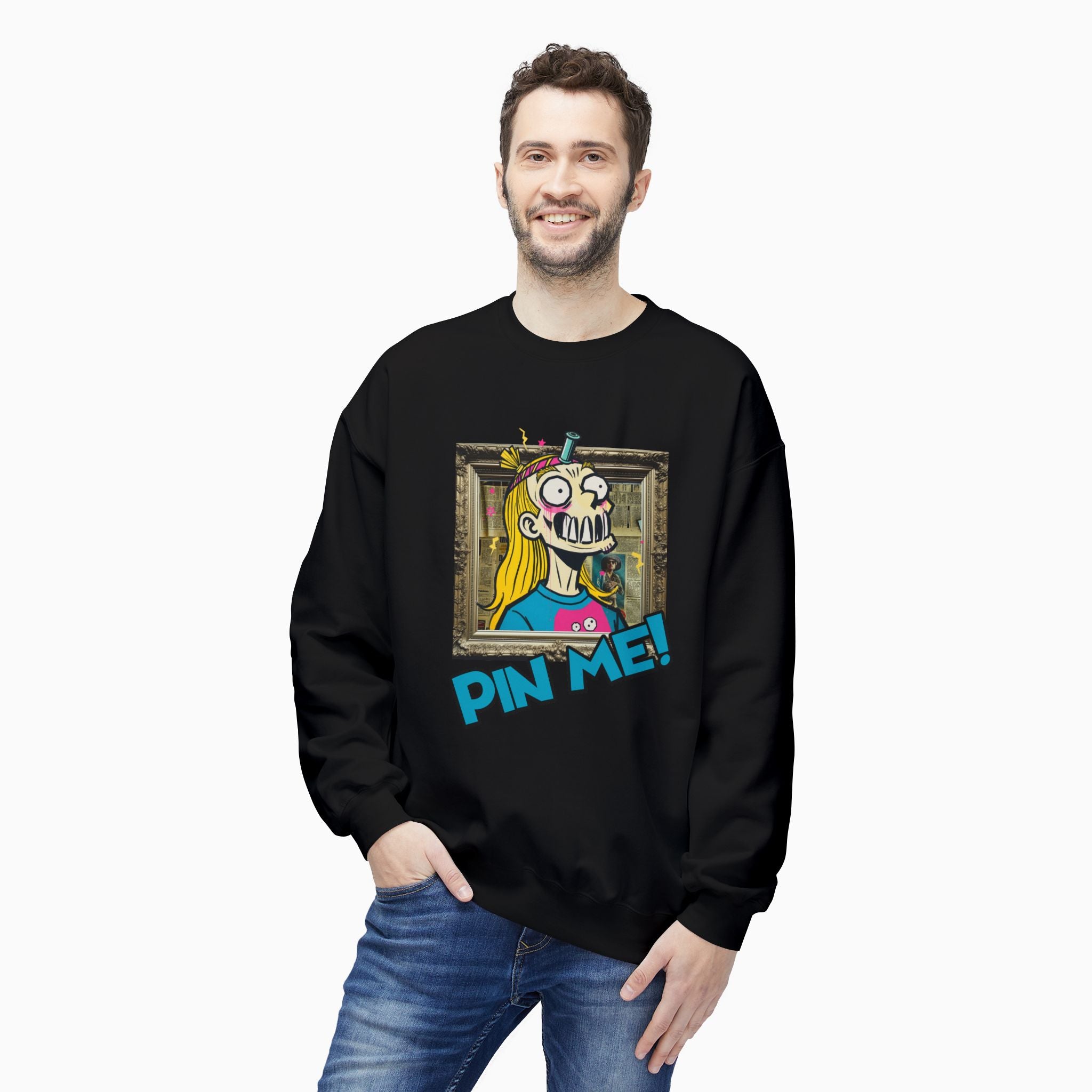 Pin Me Unisex Sweatshirt