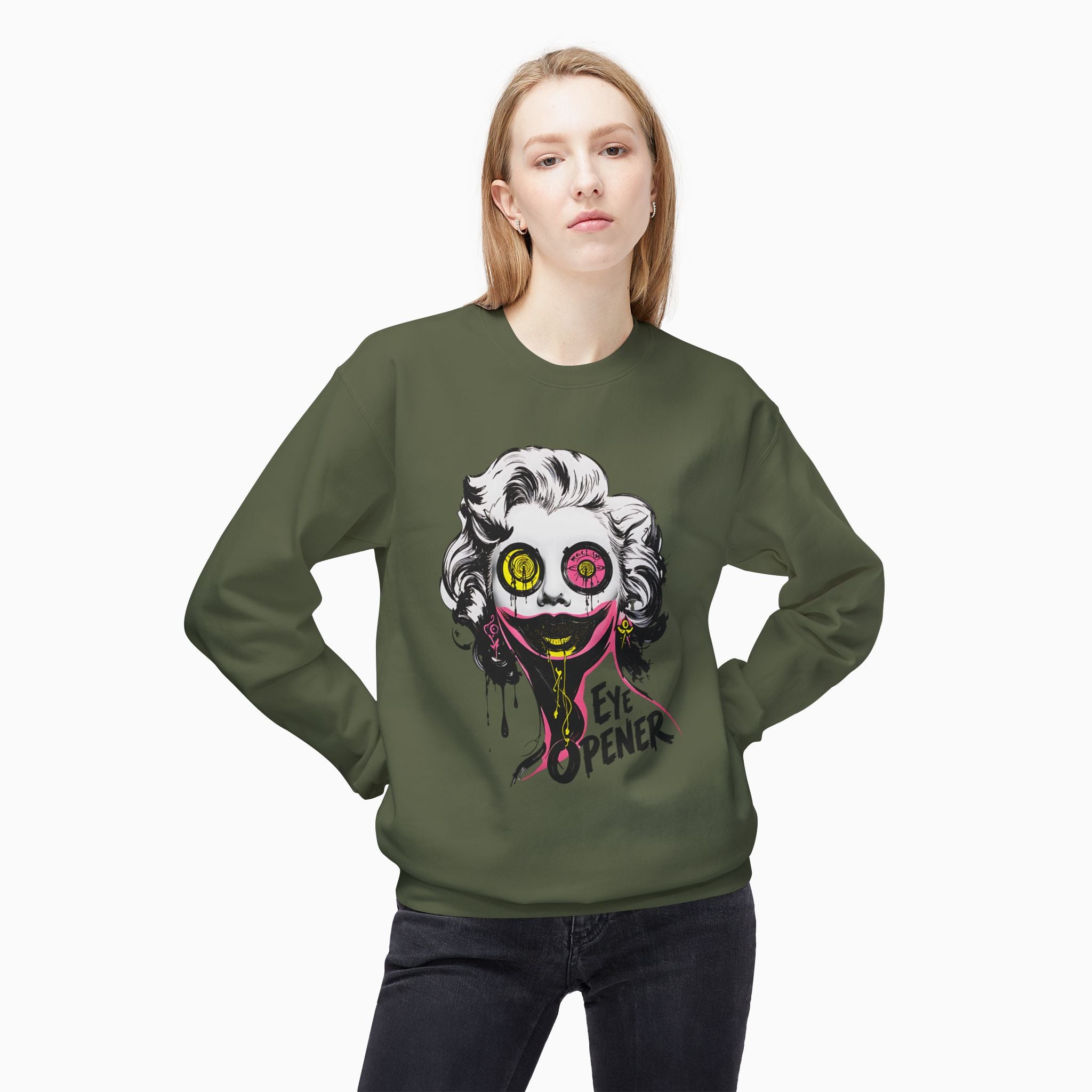 Marilyn Monroe Eye Opener Unisex Sweatshirt