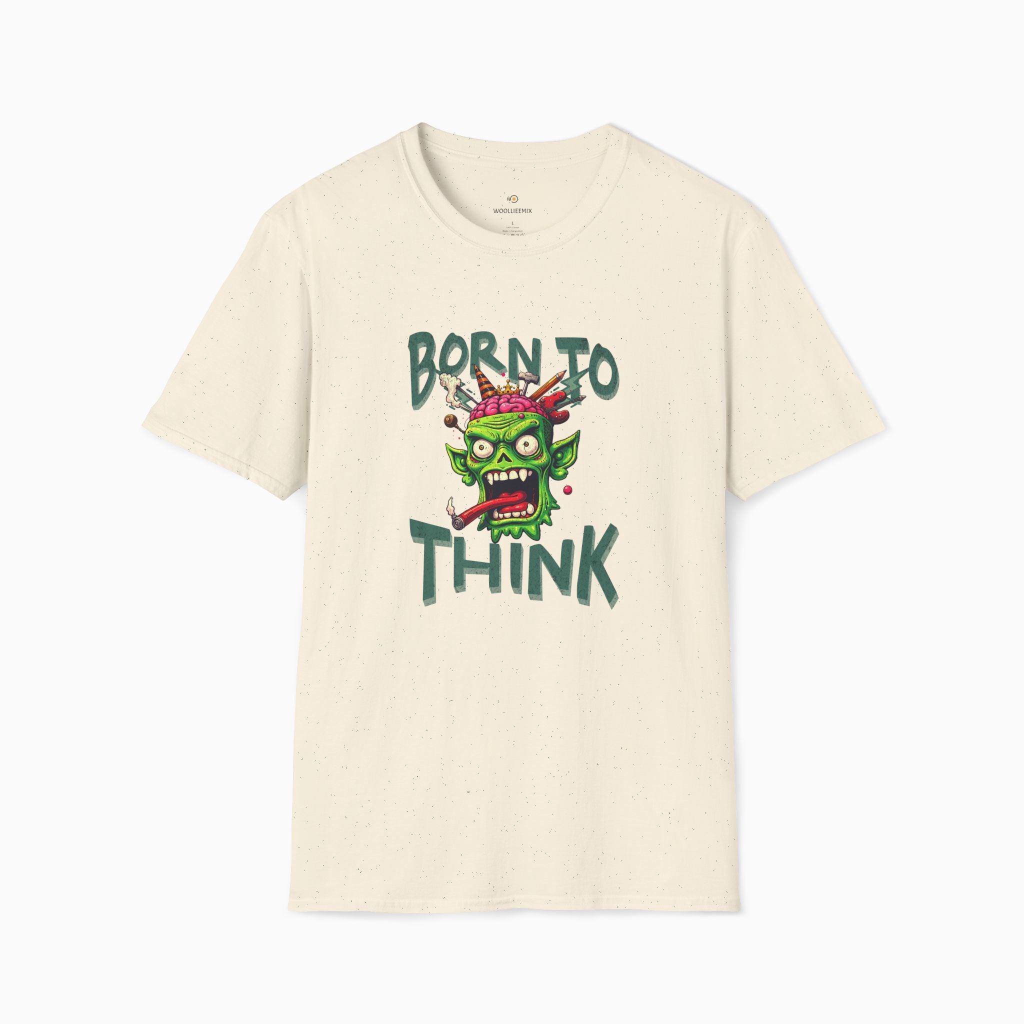 Born to Think Skull Unisex T-Shirt