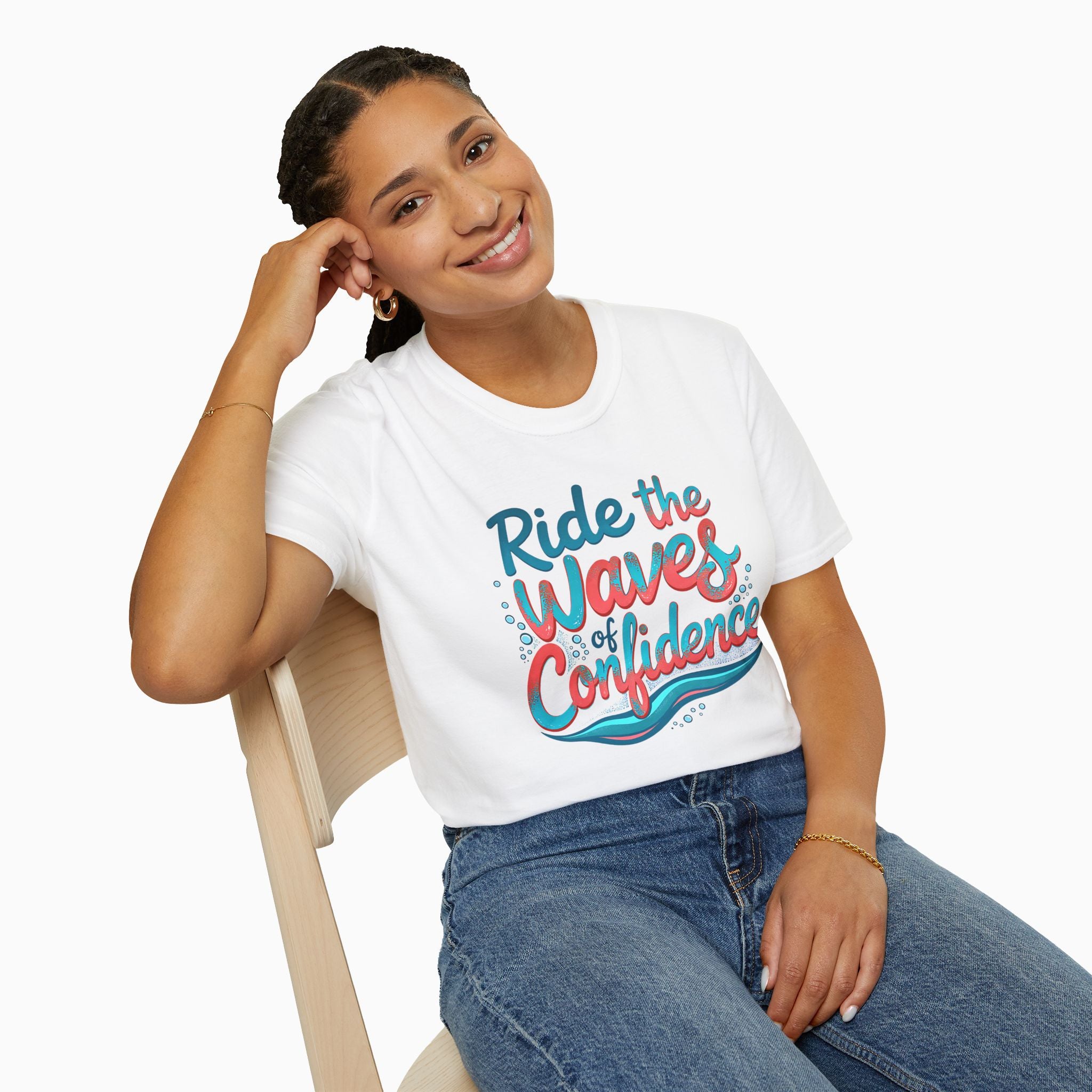 Ride The Waves Of Confidence Unisex T-Shirt