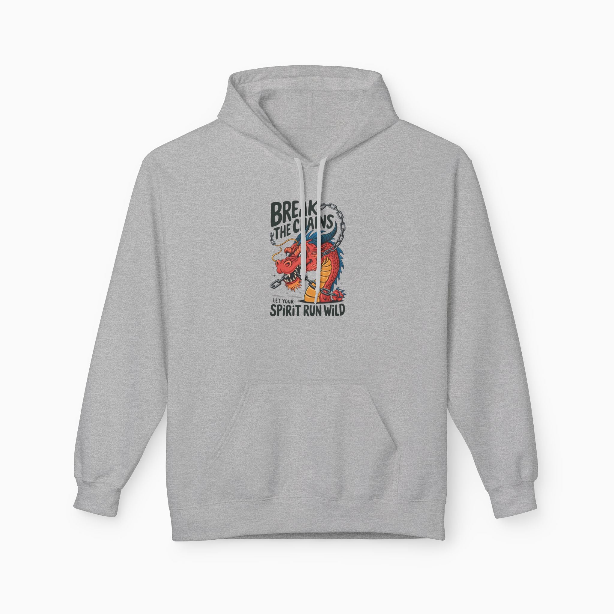 China Dragon Break the Chains Unisex Hoodie