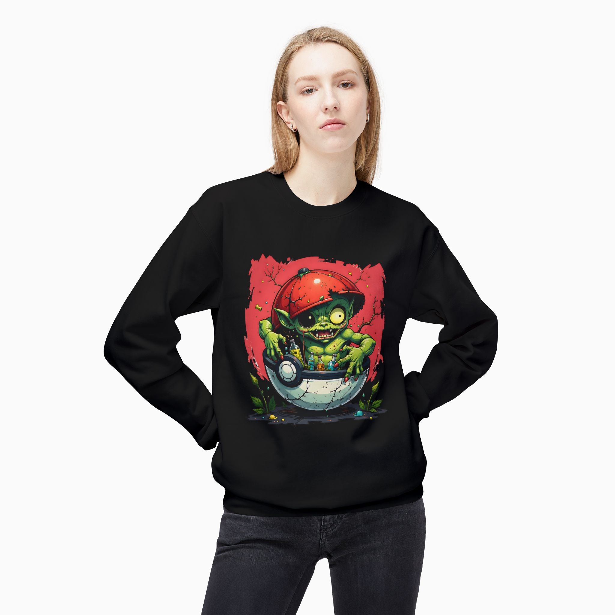 Zombie Poké Ball Unisex Sweatshirt