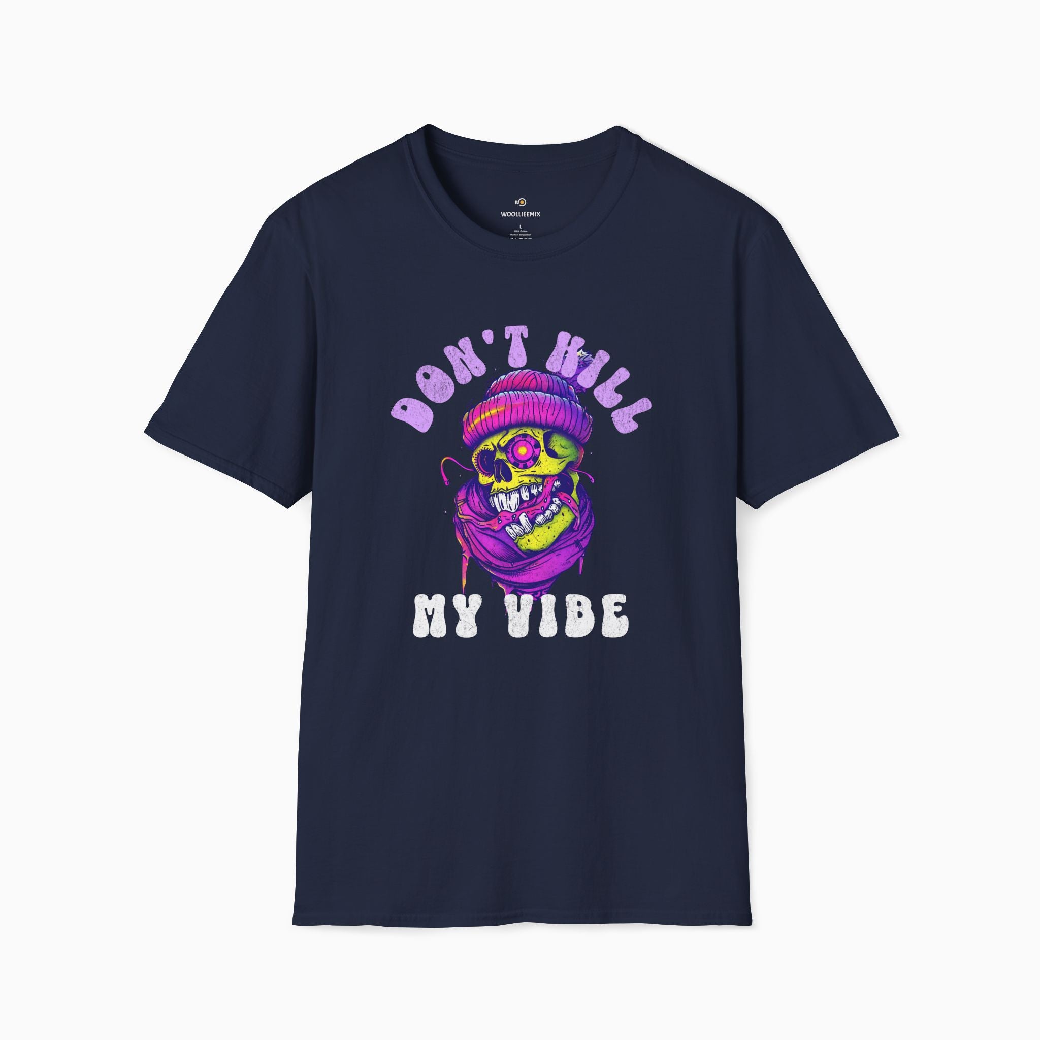 Don't Kill My Vibe Skull Unisex T-Shirt