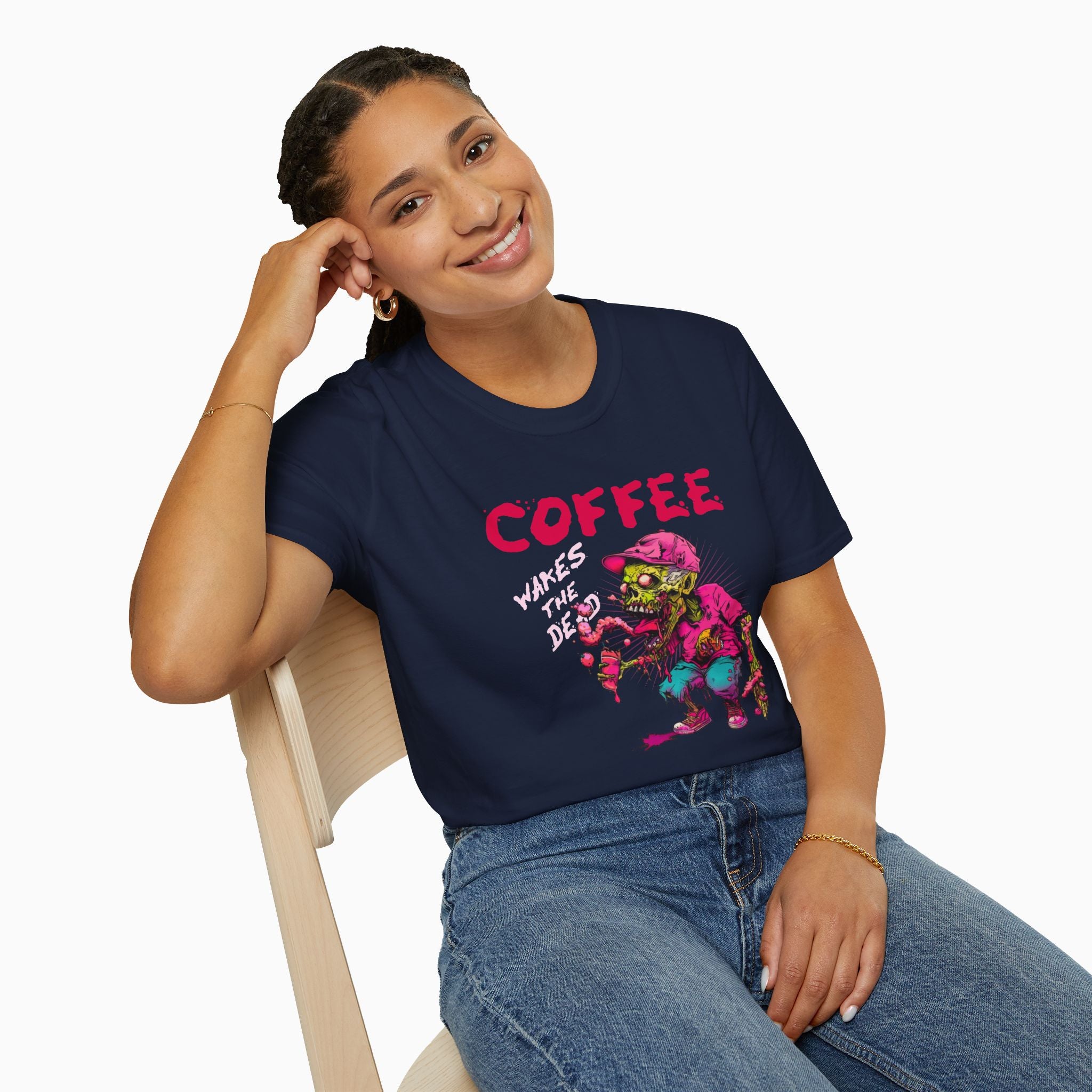 Coffee Wakes The Dead Unisex T-Shirt