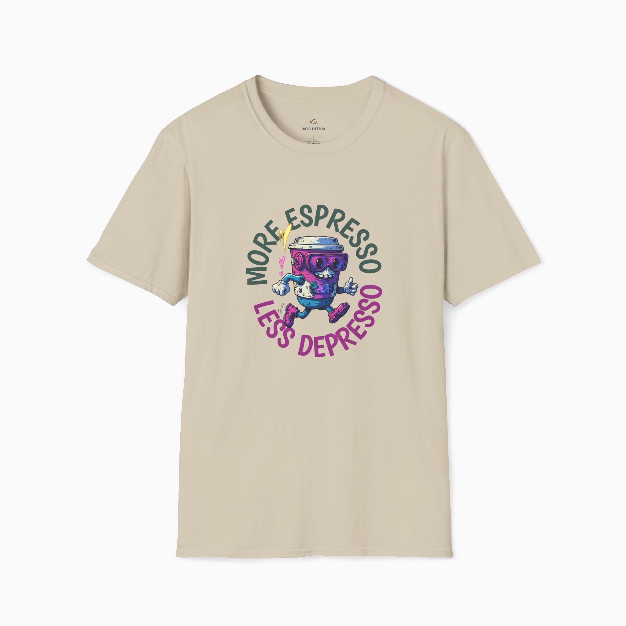 More Espresso Less Depresso Unisex T-Shirt