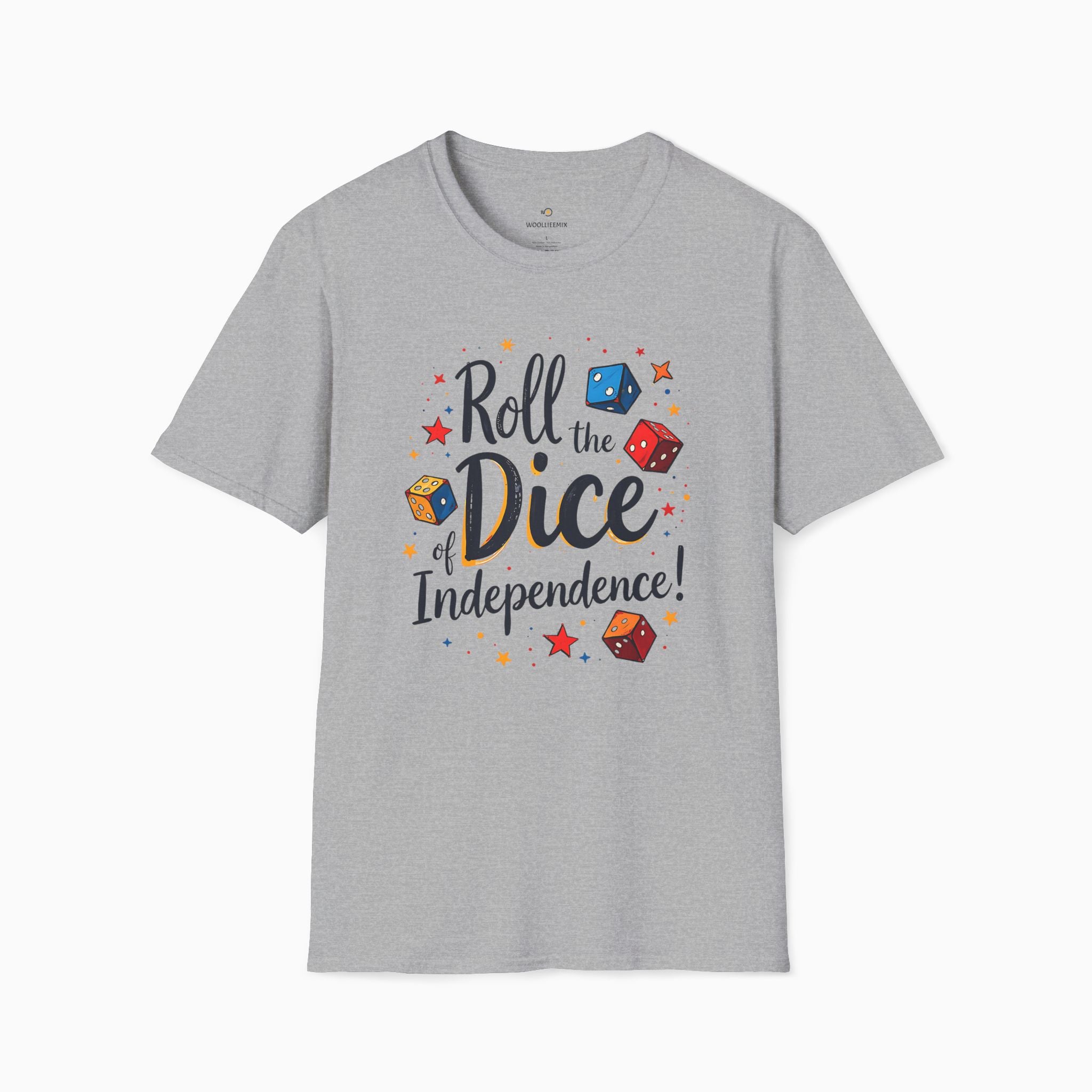 Roll The Dice Of Independence Unisex T-Shirt