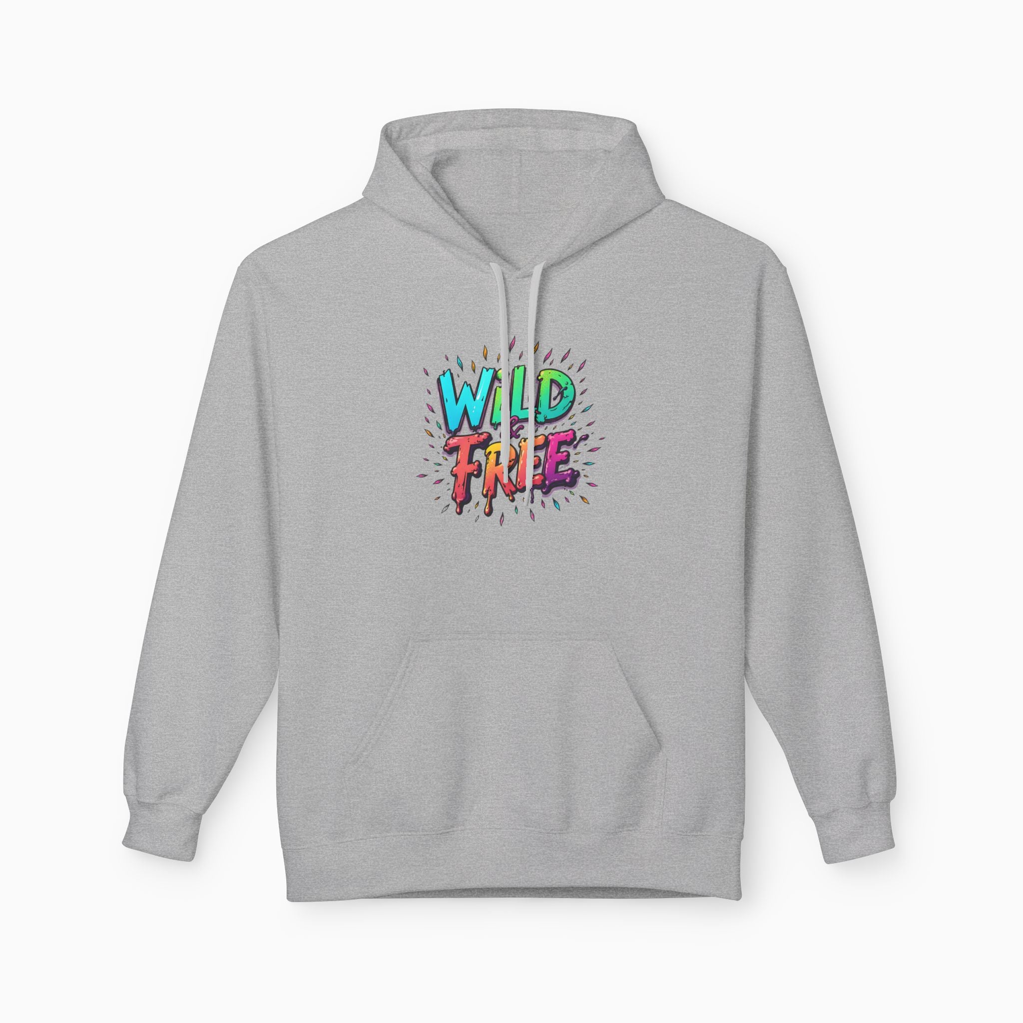 Neon Color Wild Free Unisex Hoodie