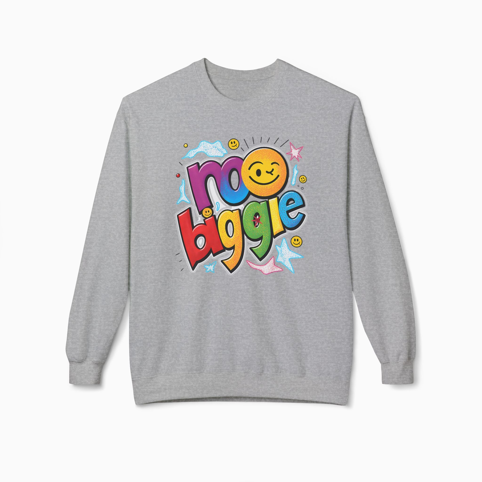 Emoji & No Biggie Unisex Sweatshirt