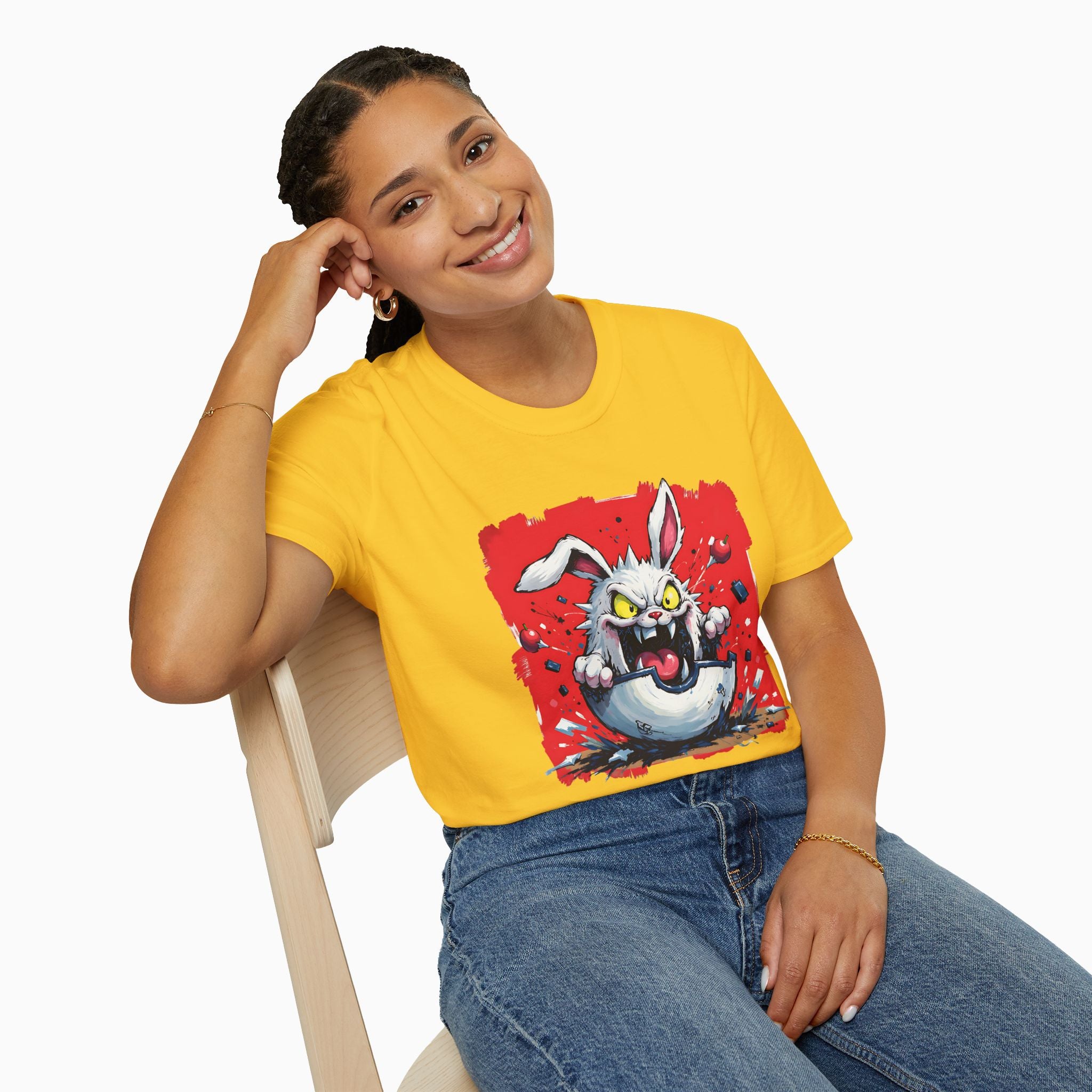 Crazy Rabbit Poké Ball Unisex T-Shirt