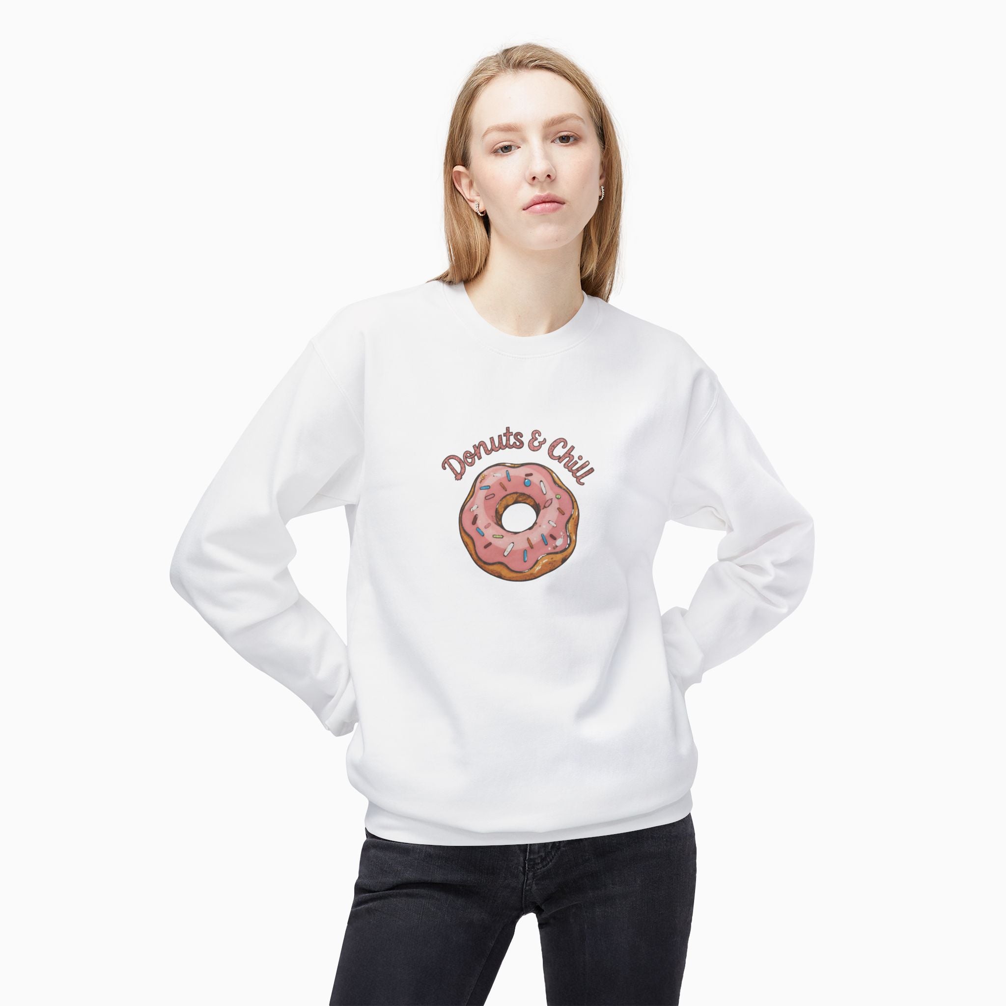 Donuts & Chill Unisex Sweatshirt