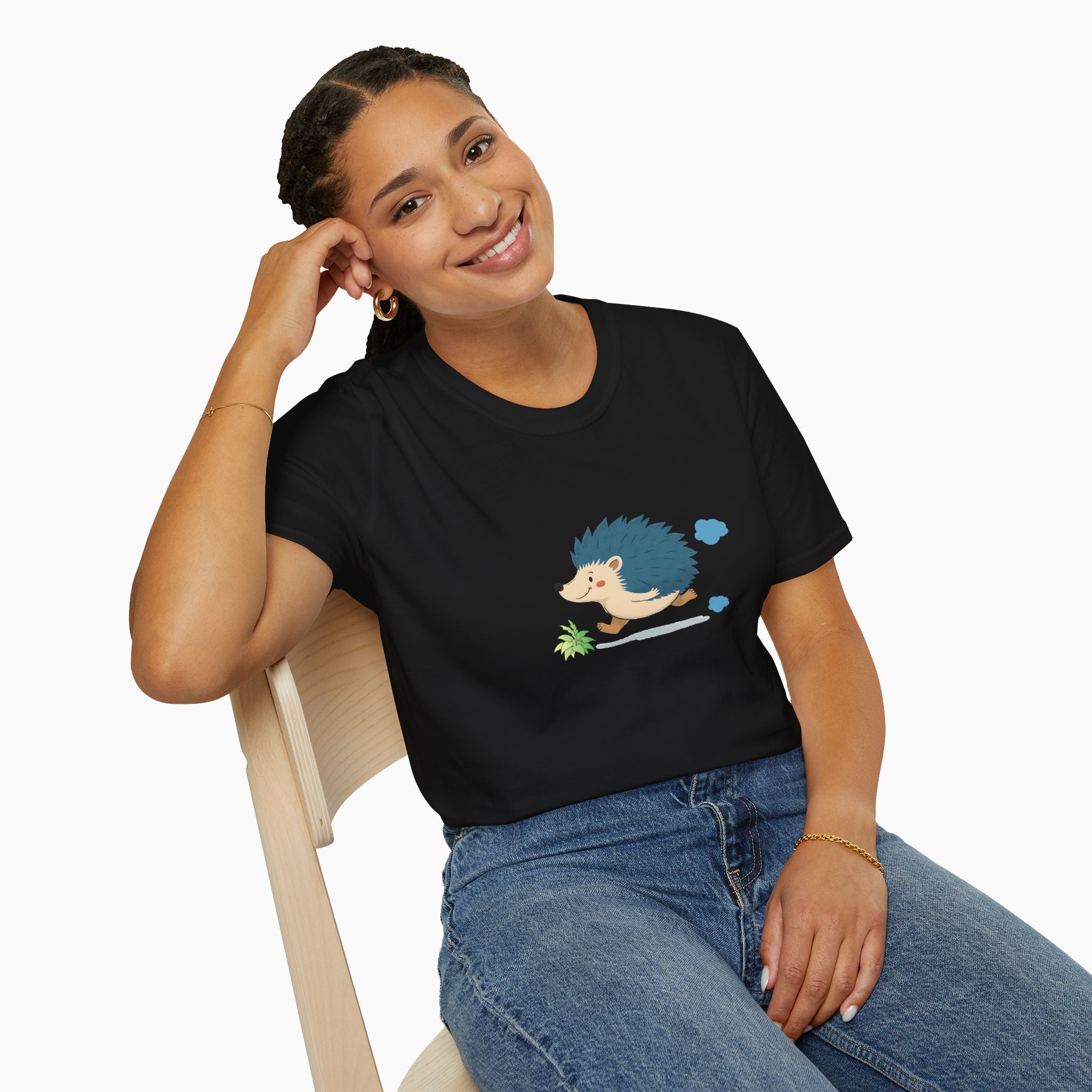 Cute Hedgehog Unisex T-Shirt