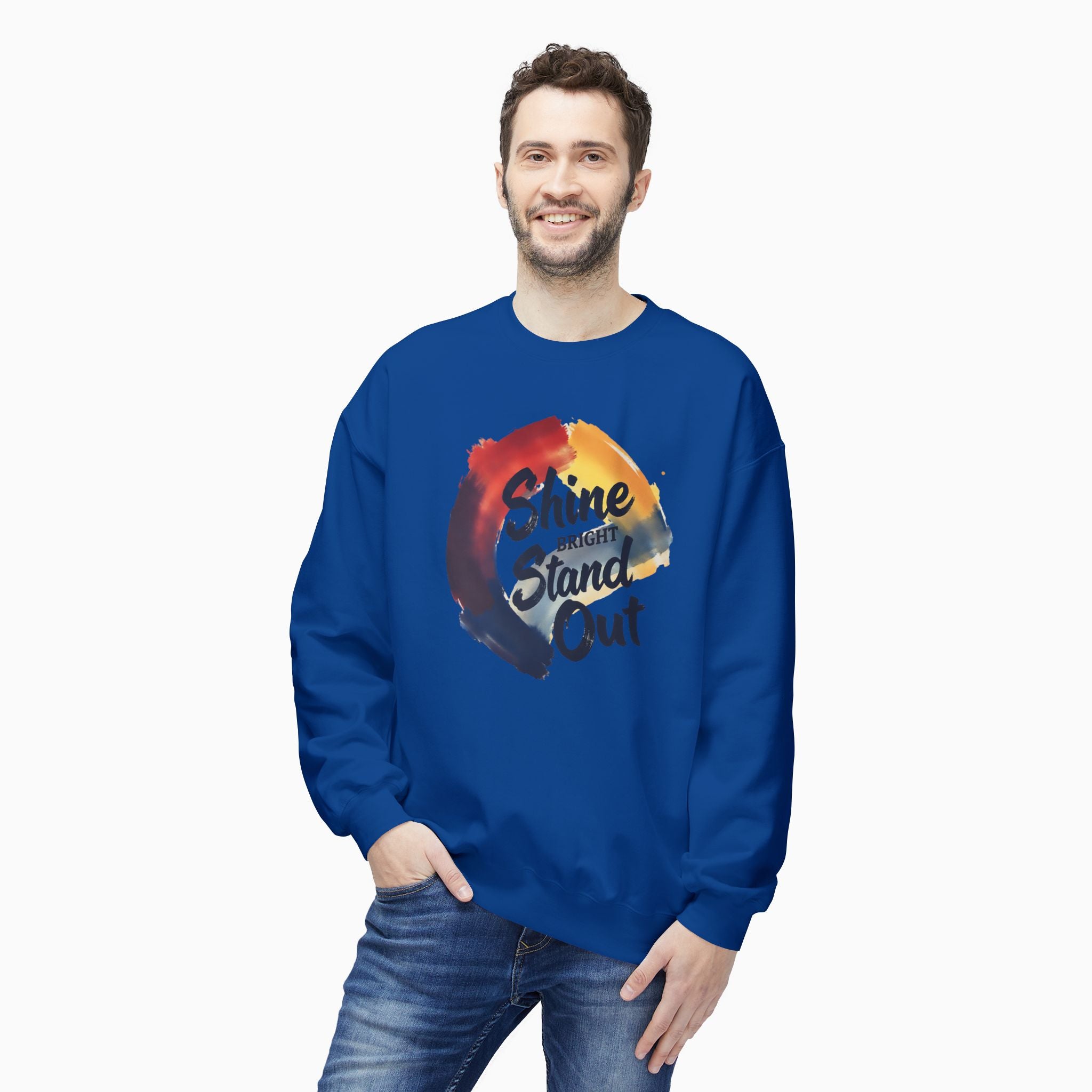 Shine Bright, Stand Out Unisex Sweatshirt