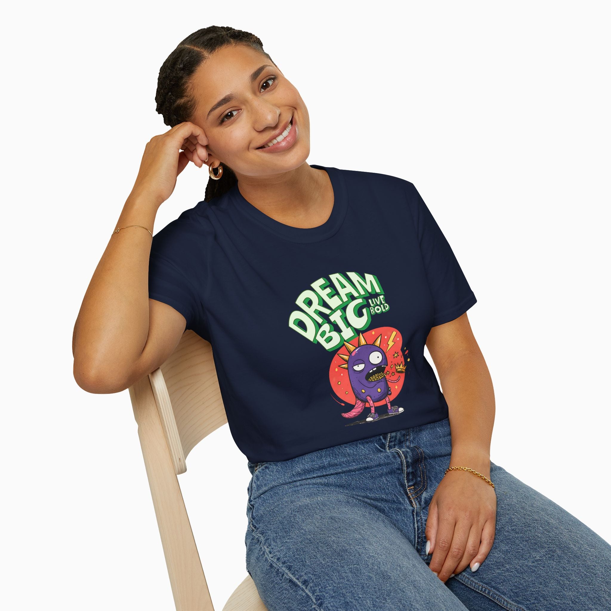 Dream Big, Live Bold Unisex T-Shirt