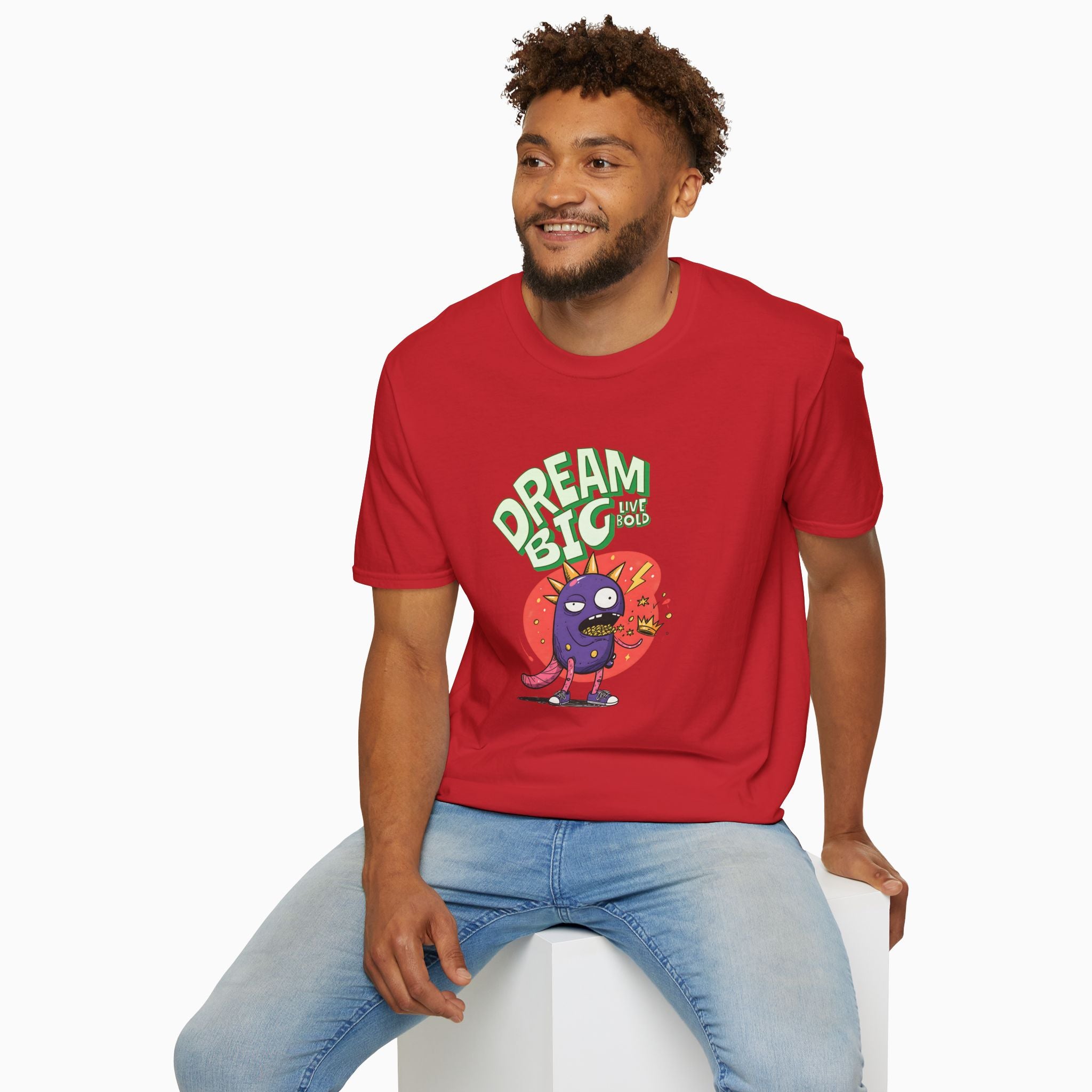 Dream Big, Live Bold Unisex T-Shirt