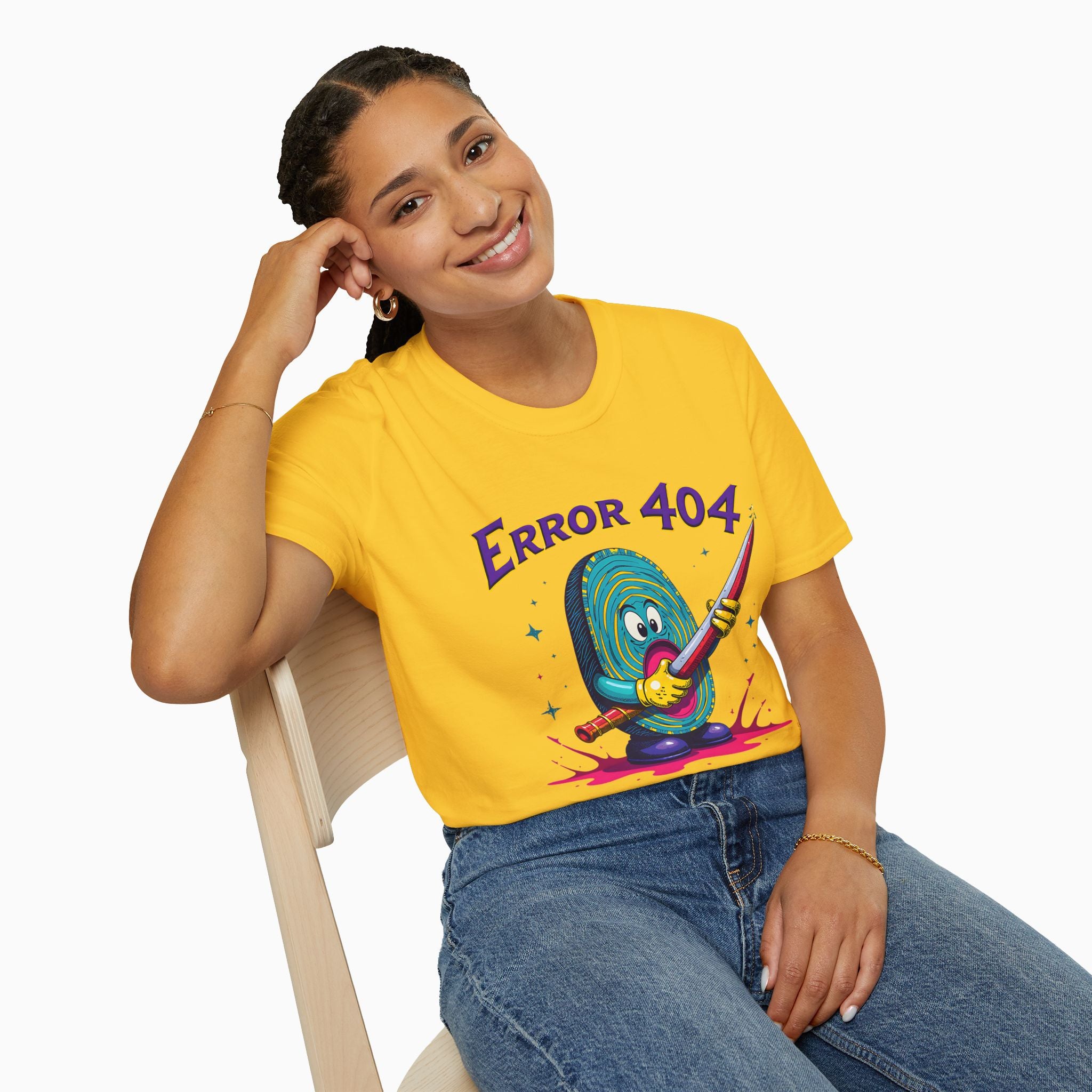 Blood Test Error 404 Unisex T-Shirt