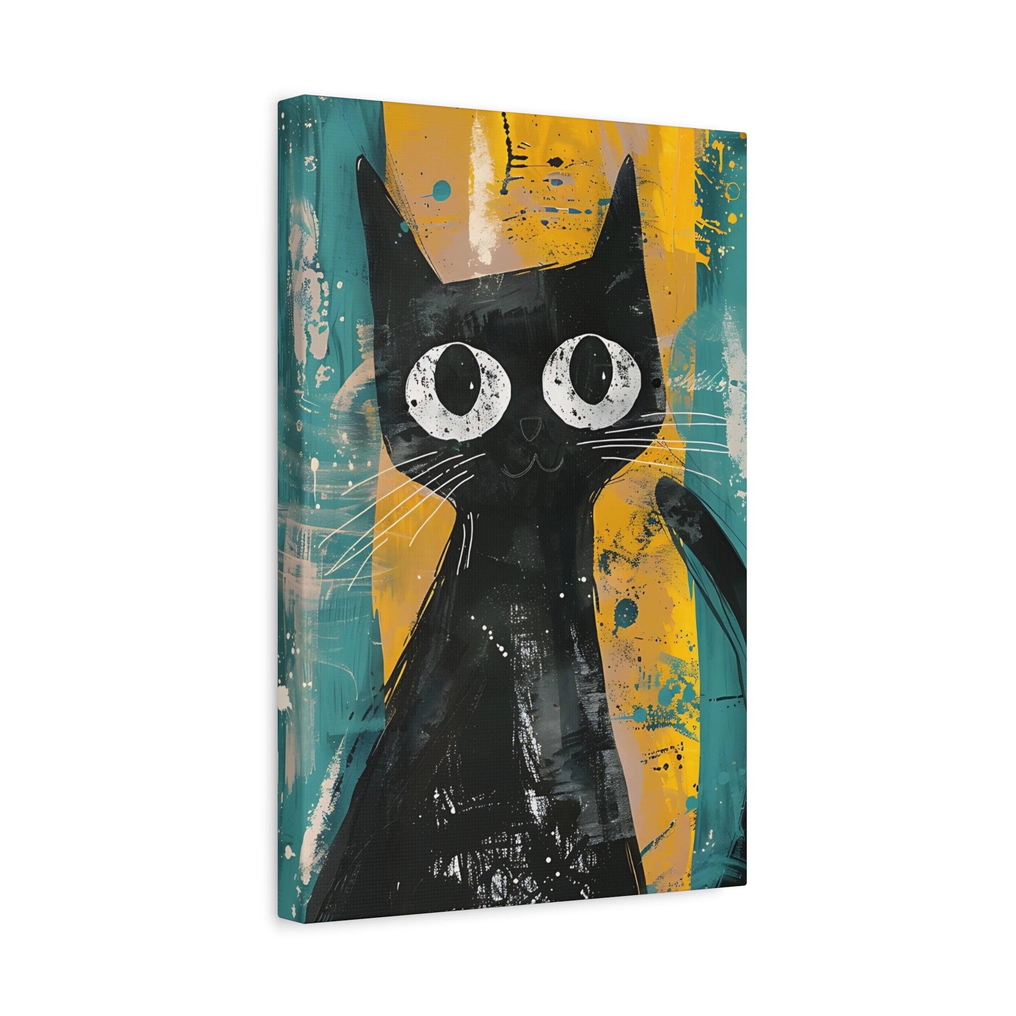 Black Cat Canvas Print