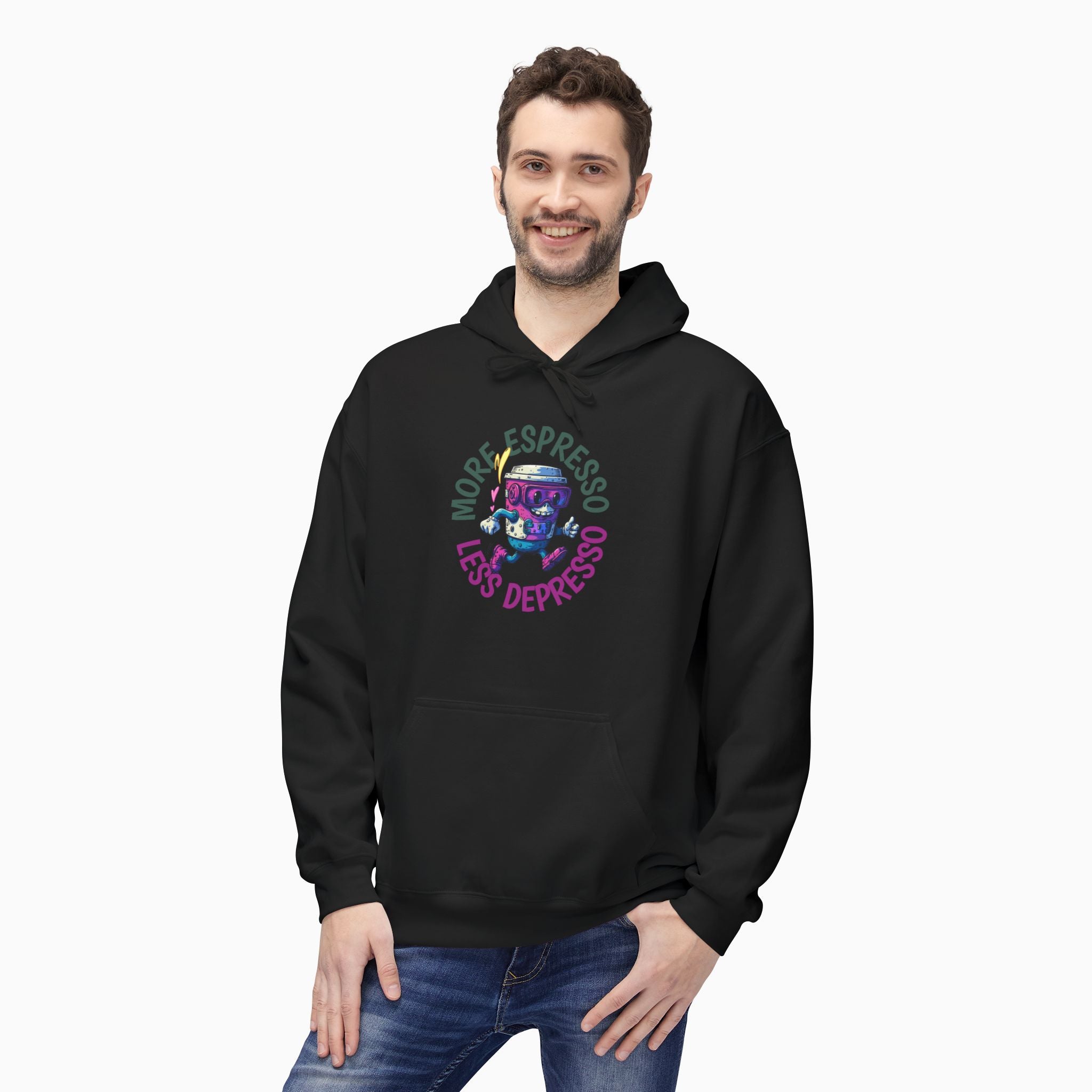 More Espresso Less Depresso Unisex Hoodie