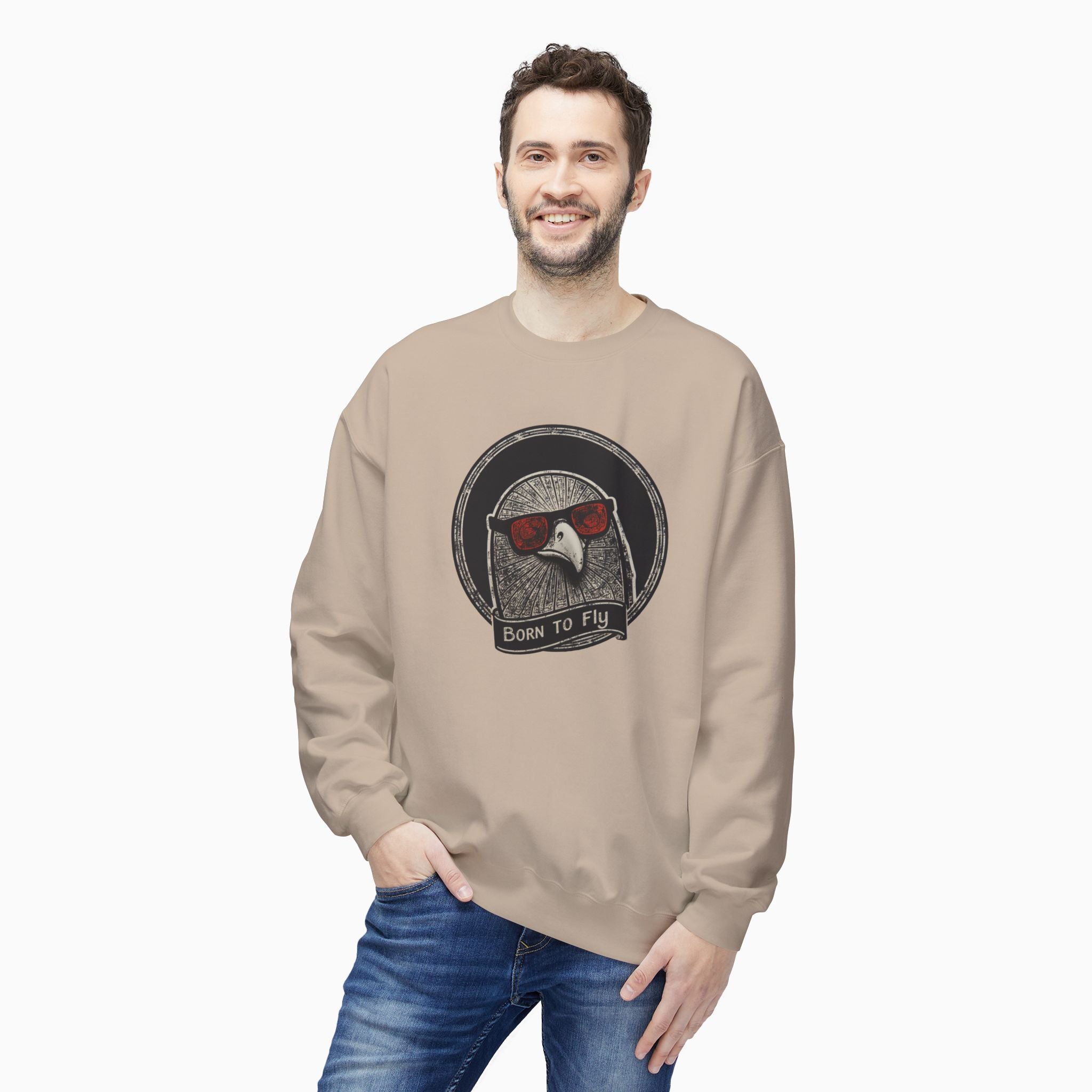 Born To Fly Eagle Unisex Sweatshirt