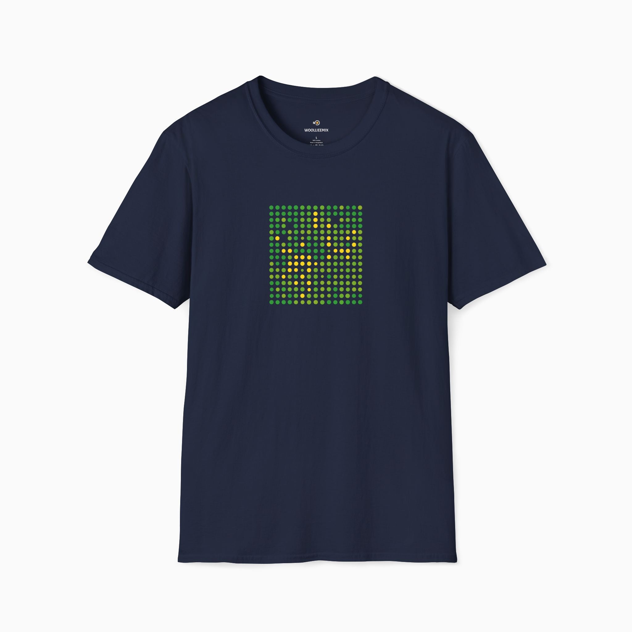 Green & Yellow QR Code Unisex T-Shirt