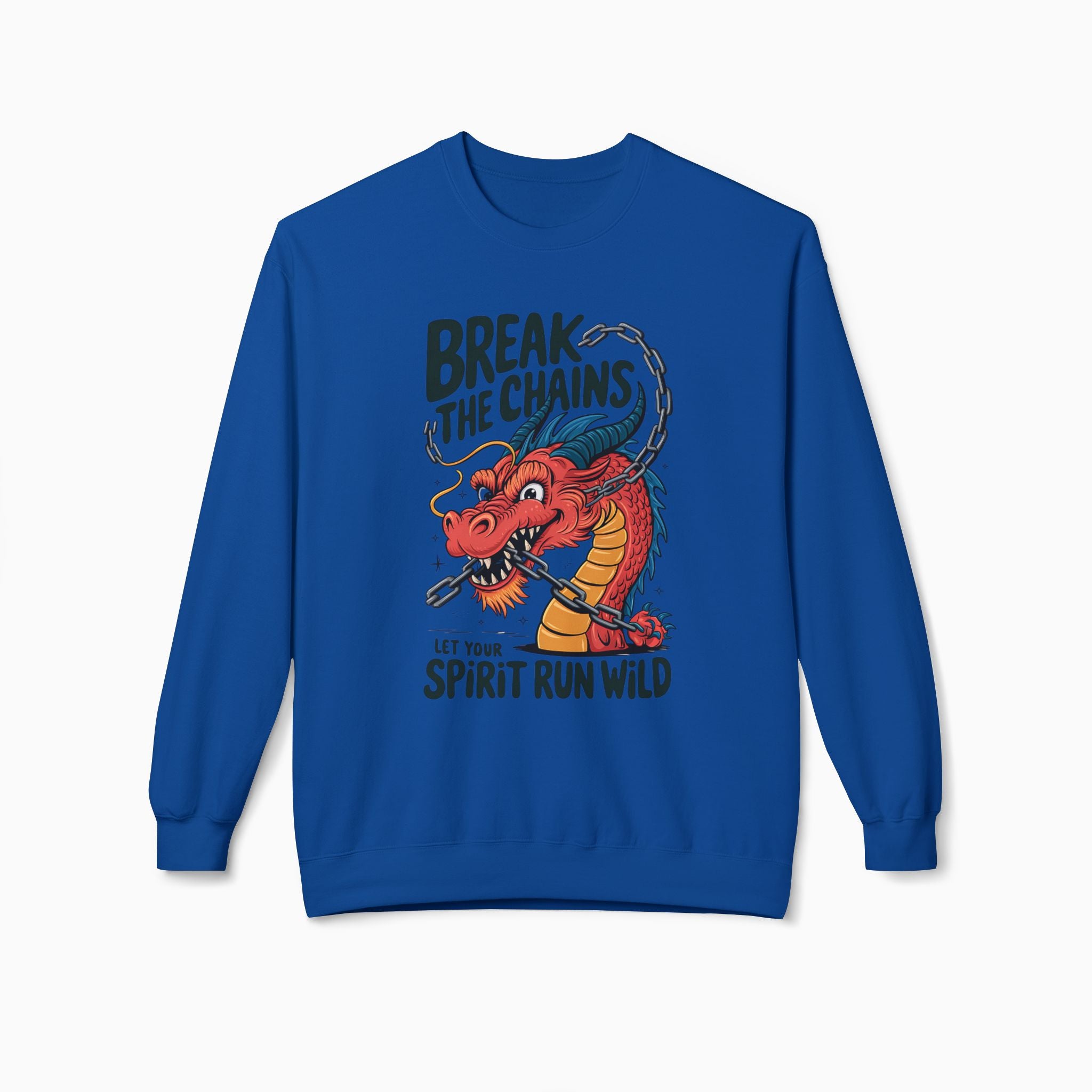 China Dragon Break the Chains Unisex Sweatshirt