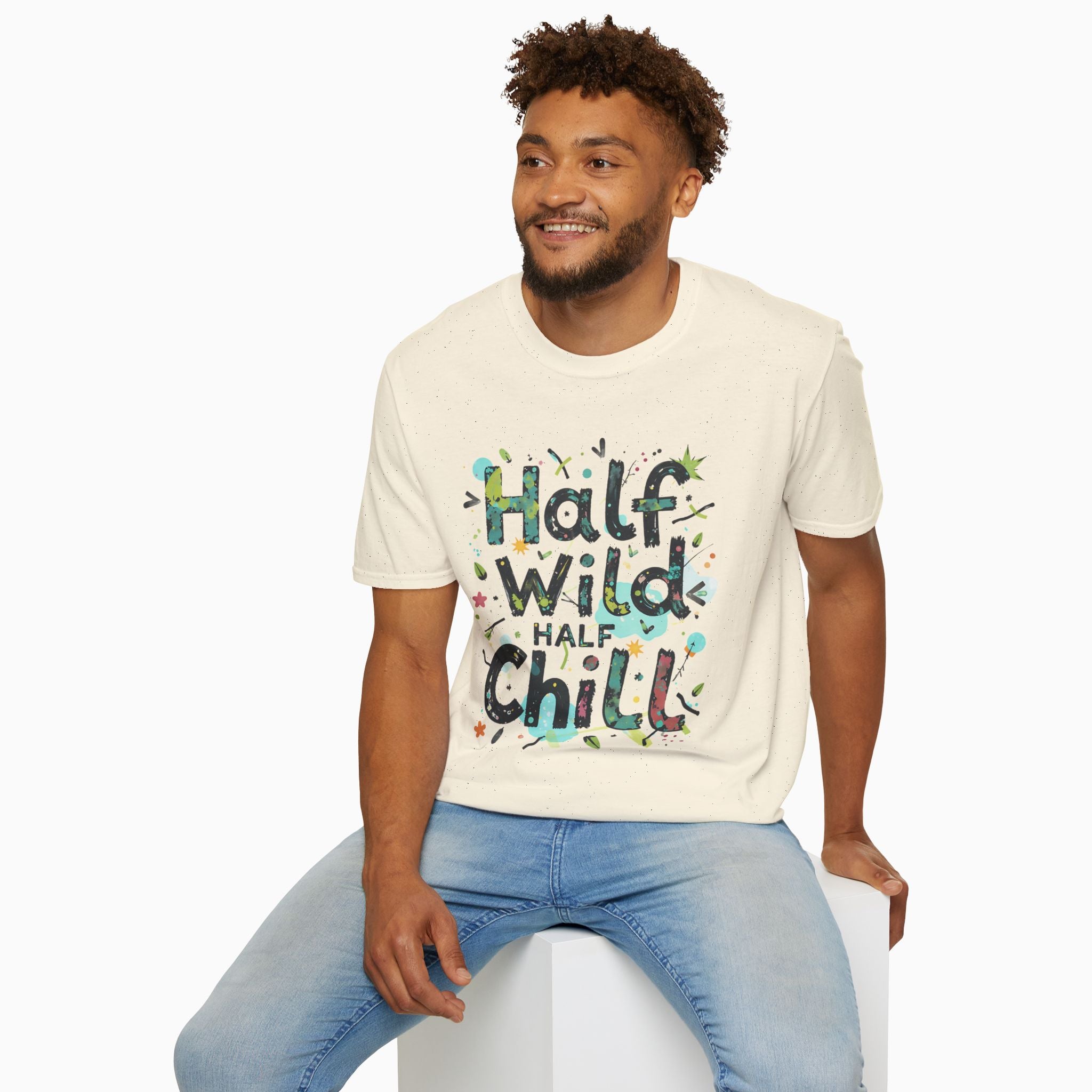 Half Wild, Half Chill Unisex T-Shirt