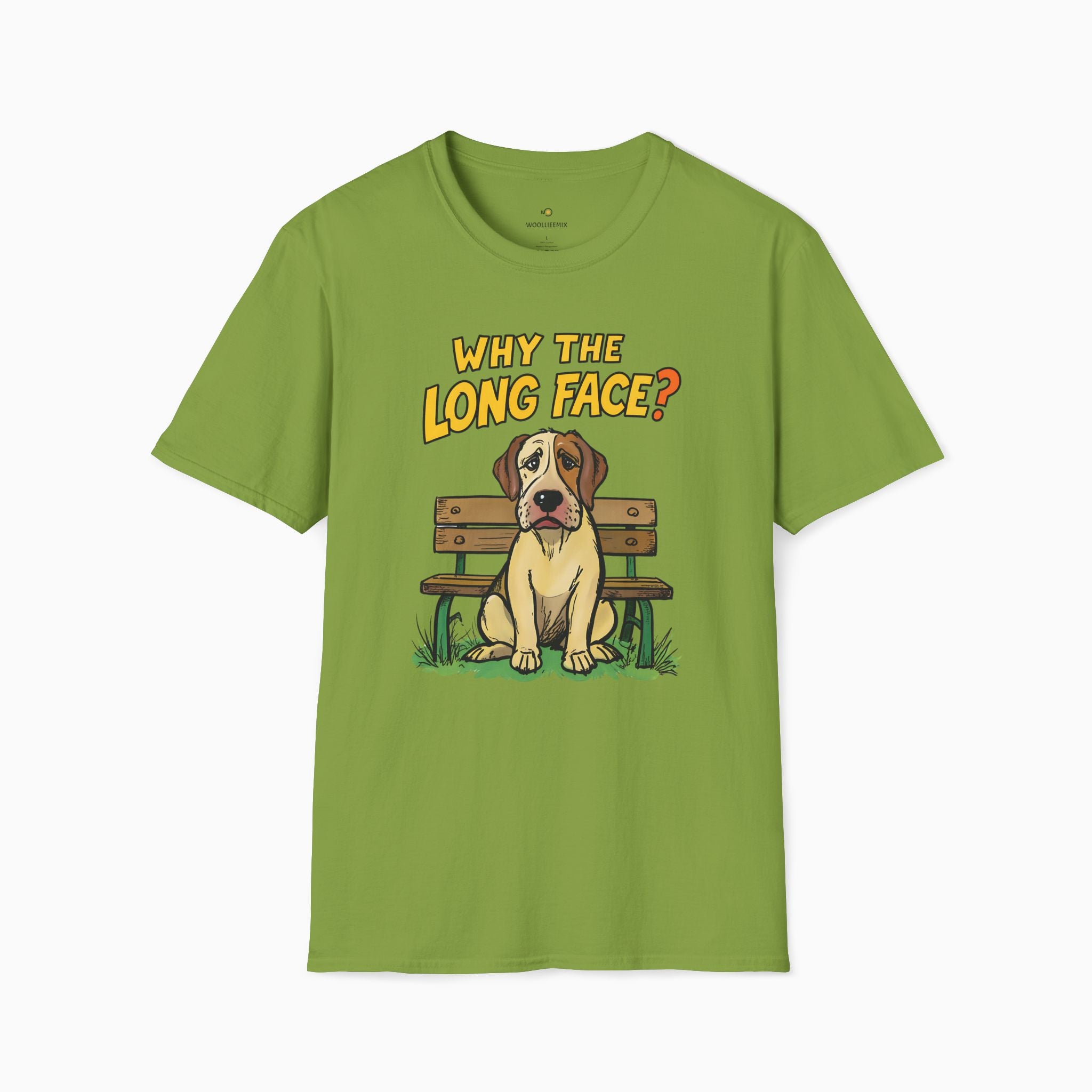 Funny Dog Why the Long Face Unisex T-Shirt