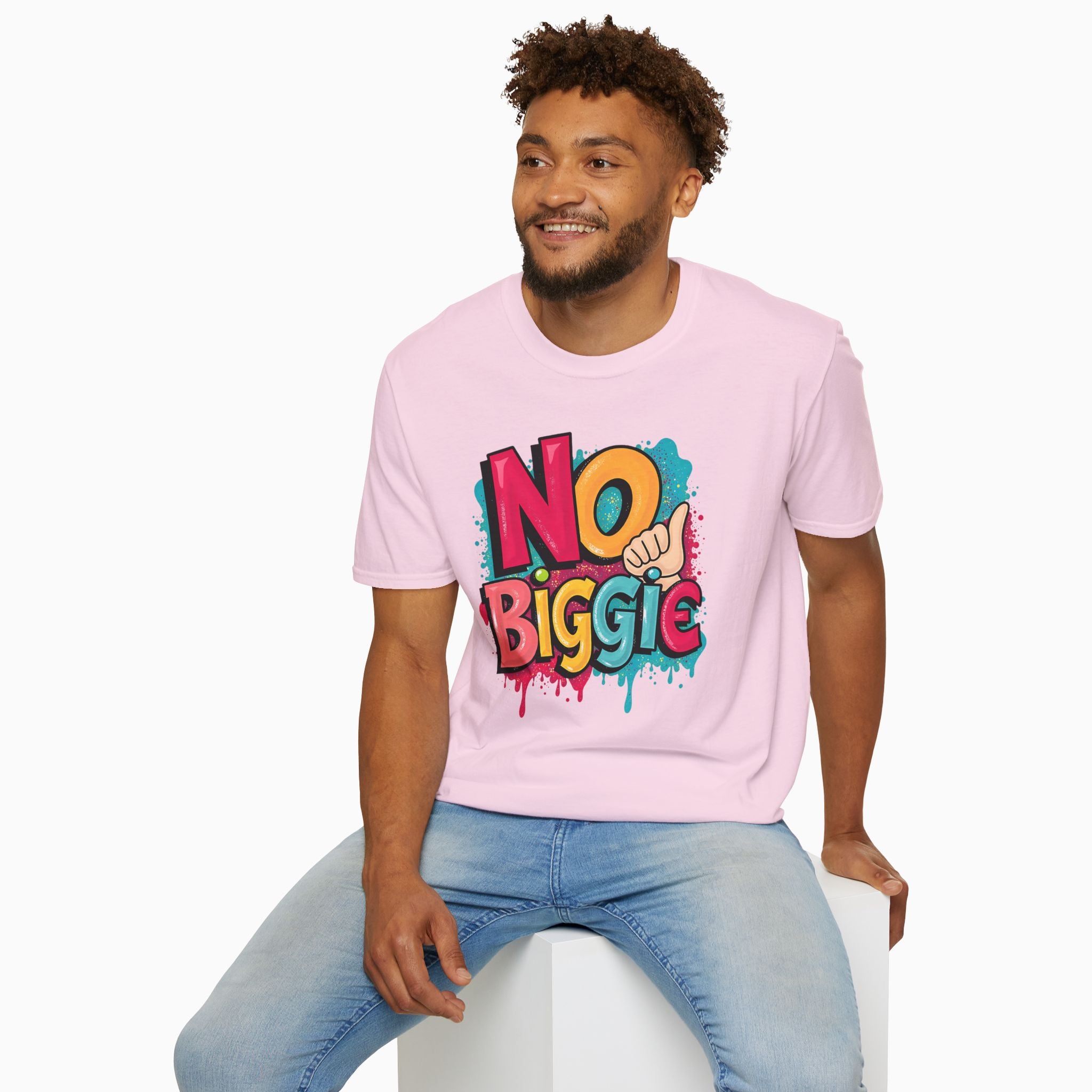 Thumbs Up & No Biggie Unisex T-Shirt