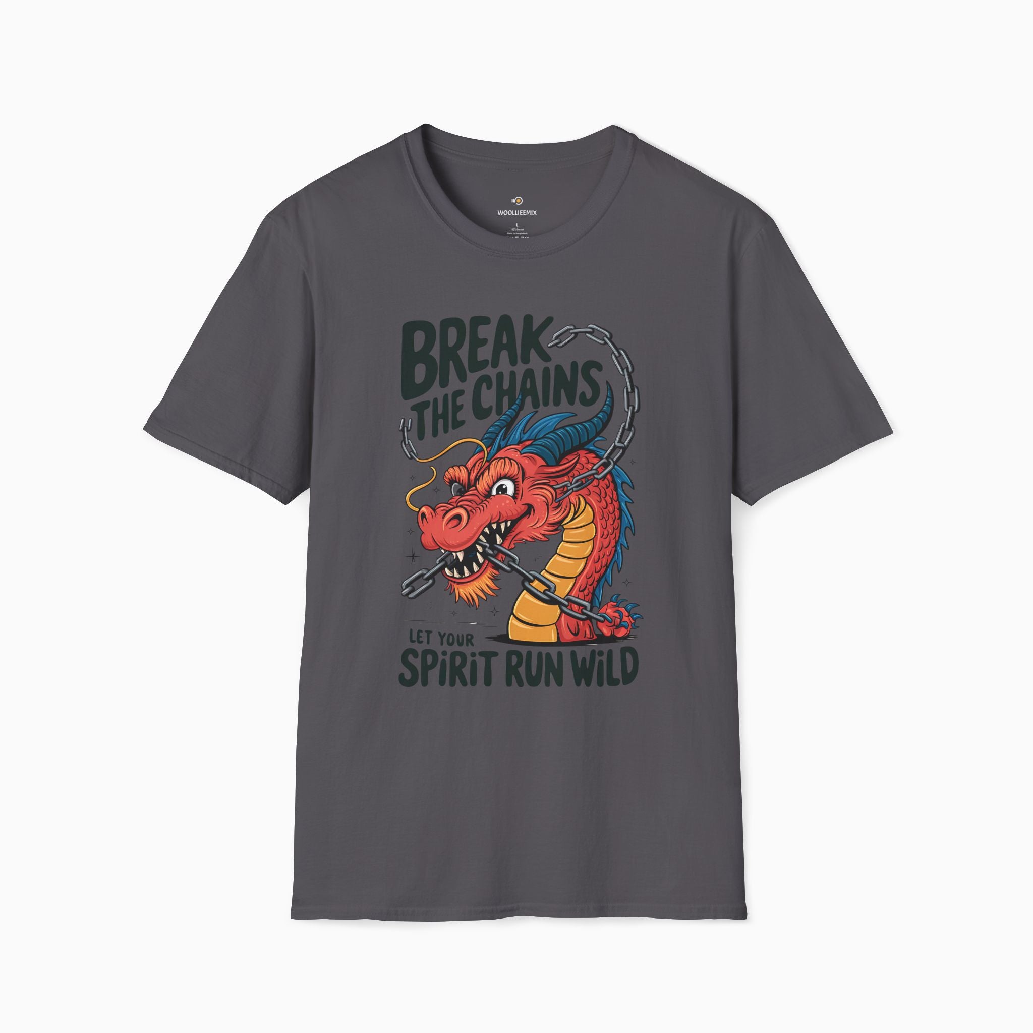 China Dragon Break the Chains Unisex T-Shirt