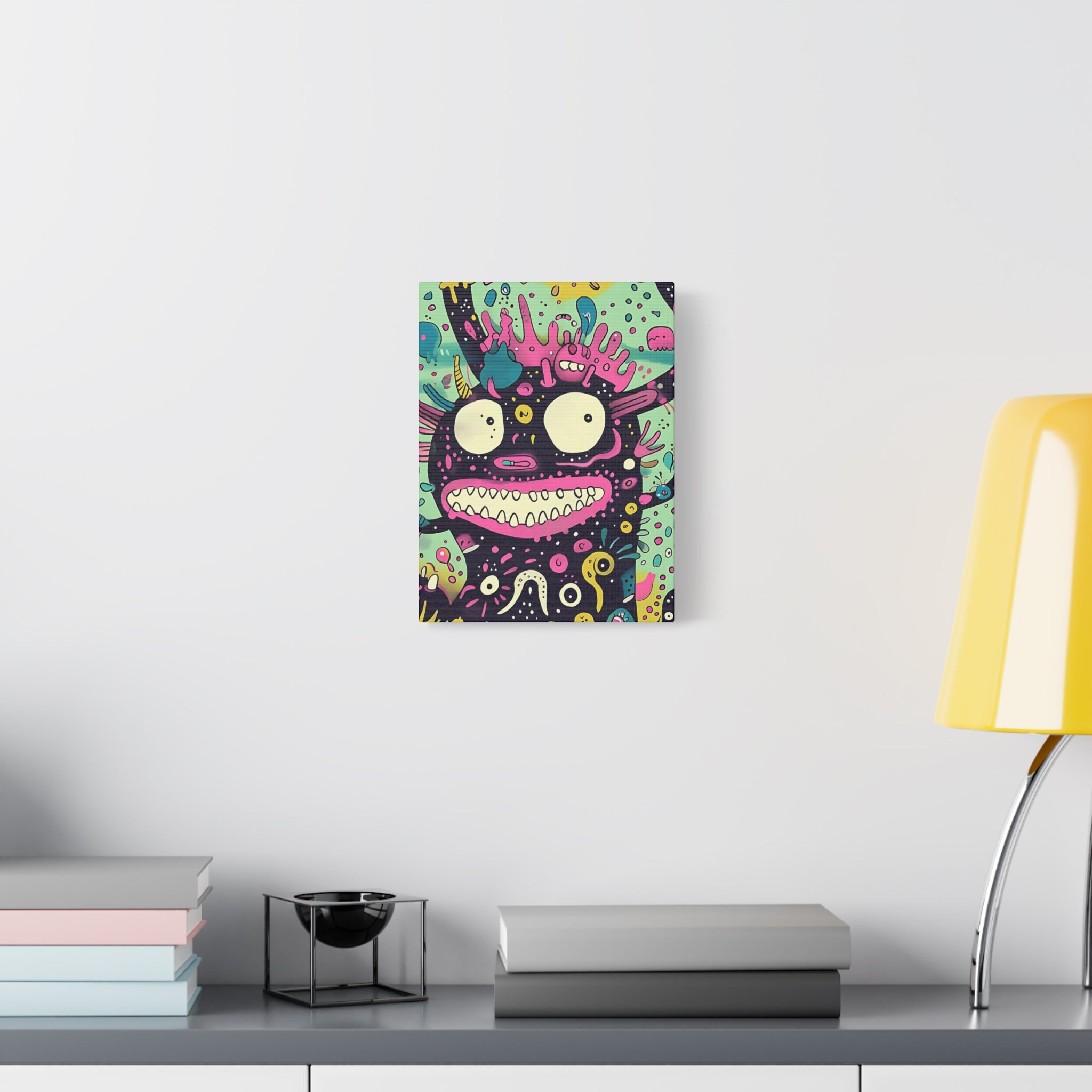 Chinese New Year Monster Canvas Print