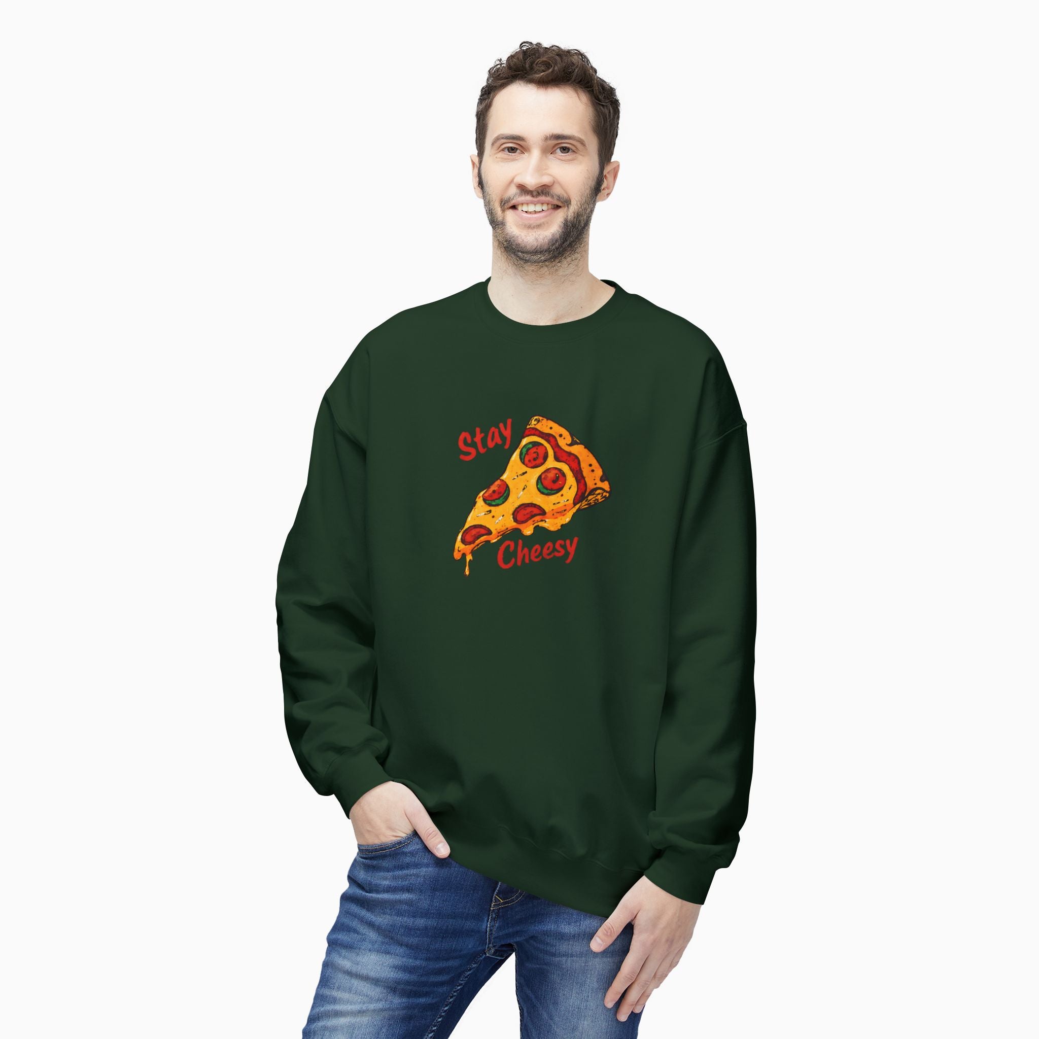 Stay Cheesy Unisex Sweatshirt