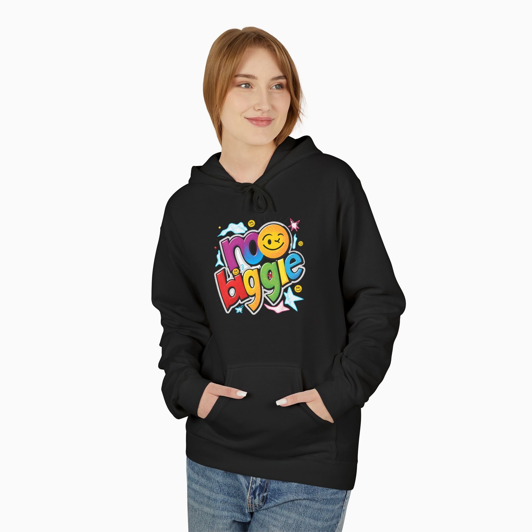 Emoji & No Biggie Unisex Hoodie