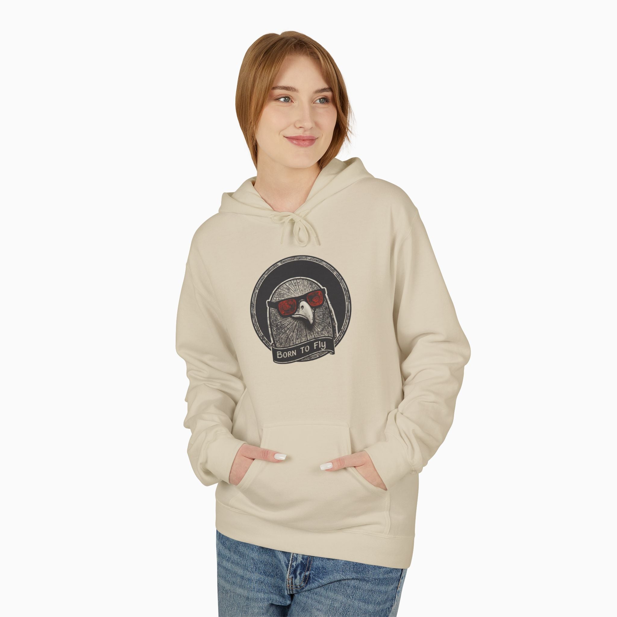 Born To Fly Eagle Unisex Hoodie