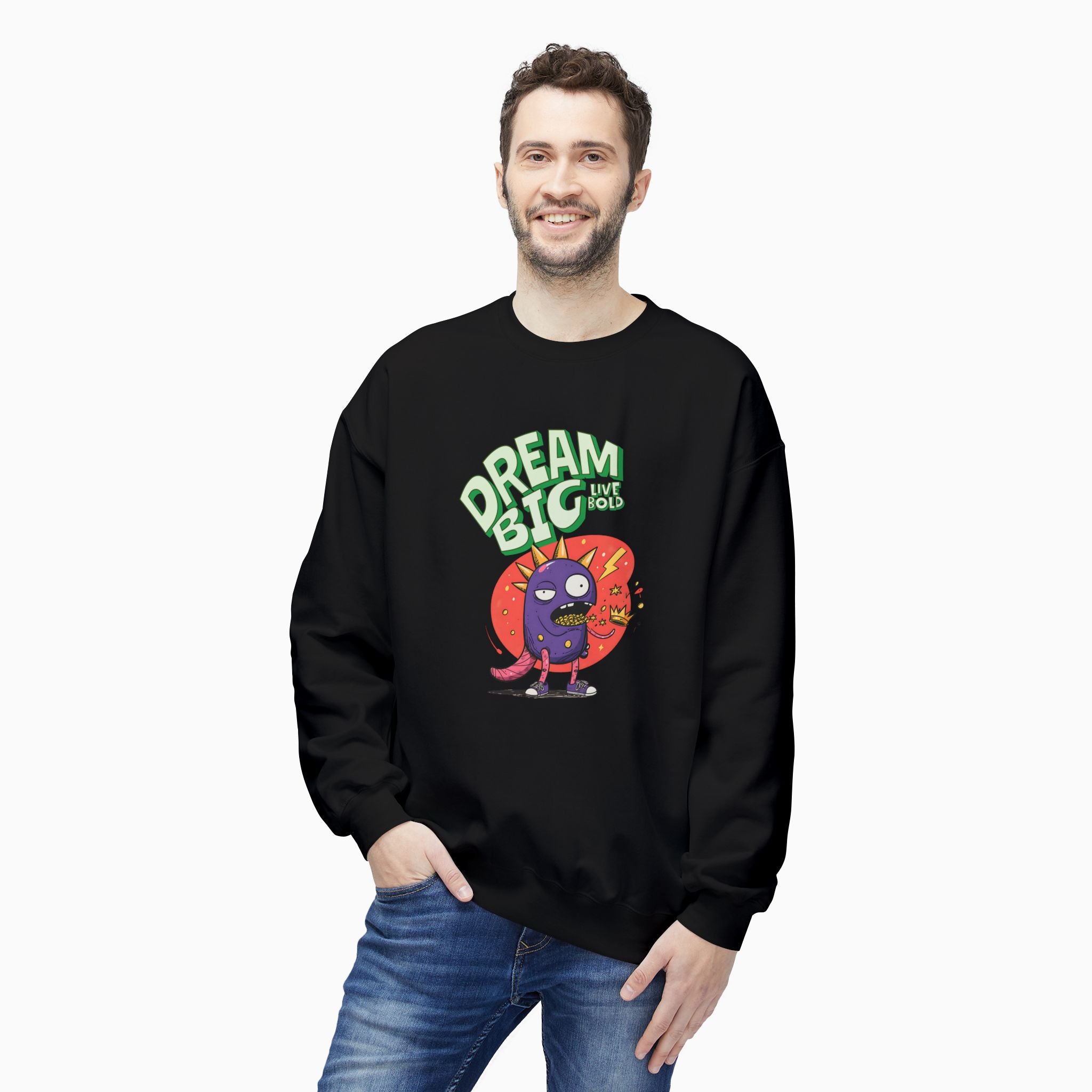 Dream Big, Live Bold Unisex Sweatshirt