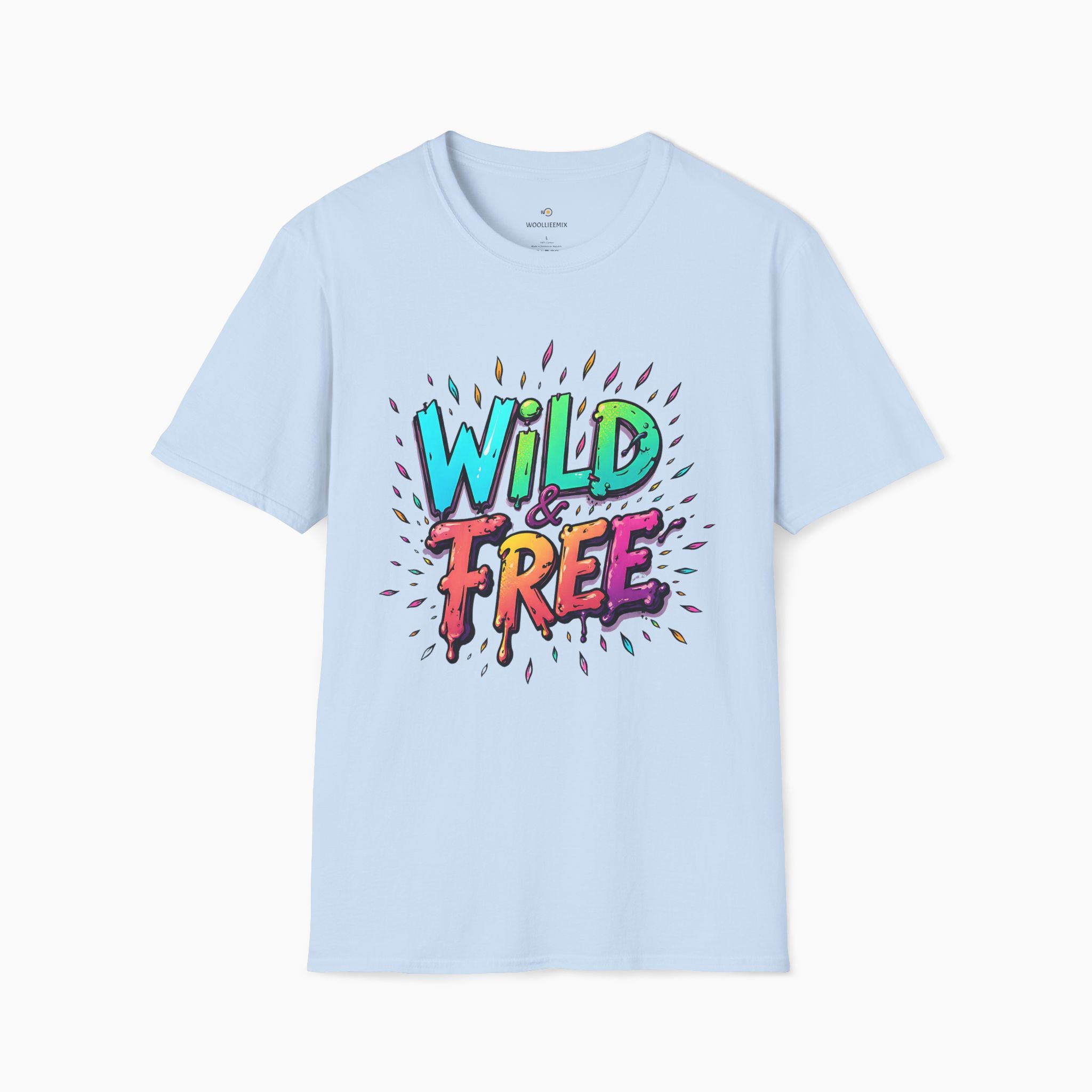 Neon Color Wild Free Unisex T-Shirt