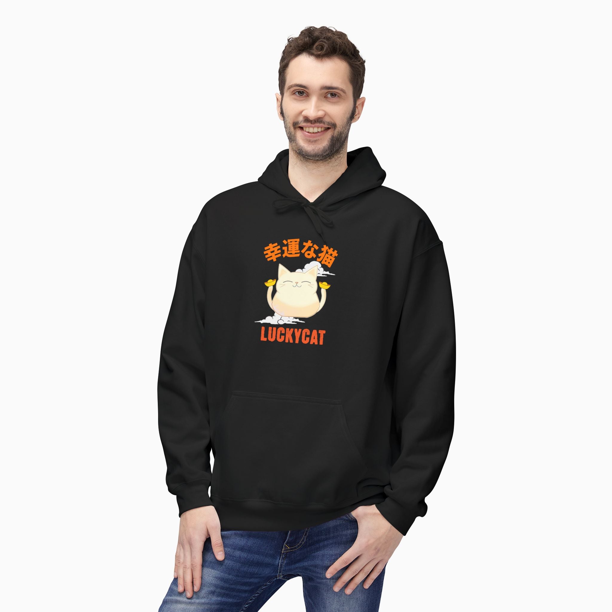 Lucky Cat Unisex Hoodie