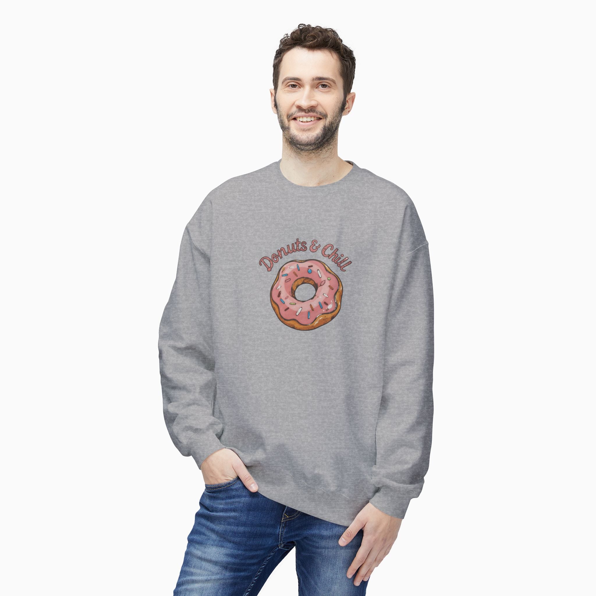 Donuts & Chill Unisex Sweatshirt