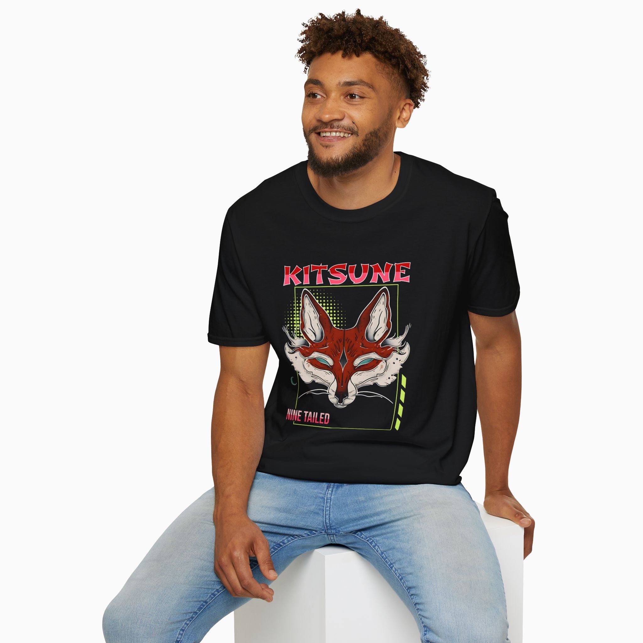 Kitsune Nine Tailed Fox Unisex T-Shirt