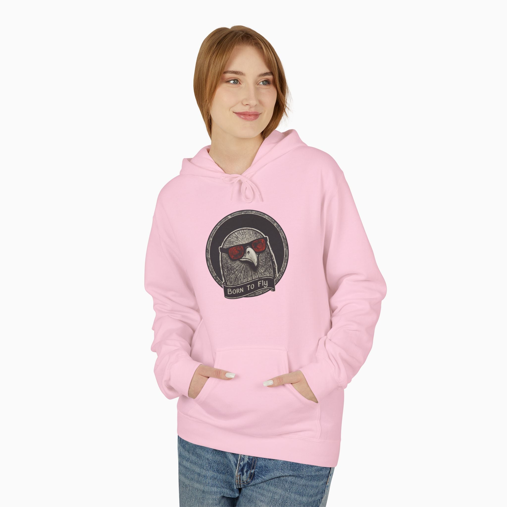 Born To Fly Eagle Unisex Hoodie