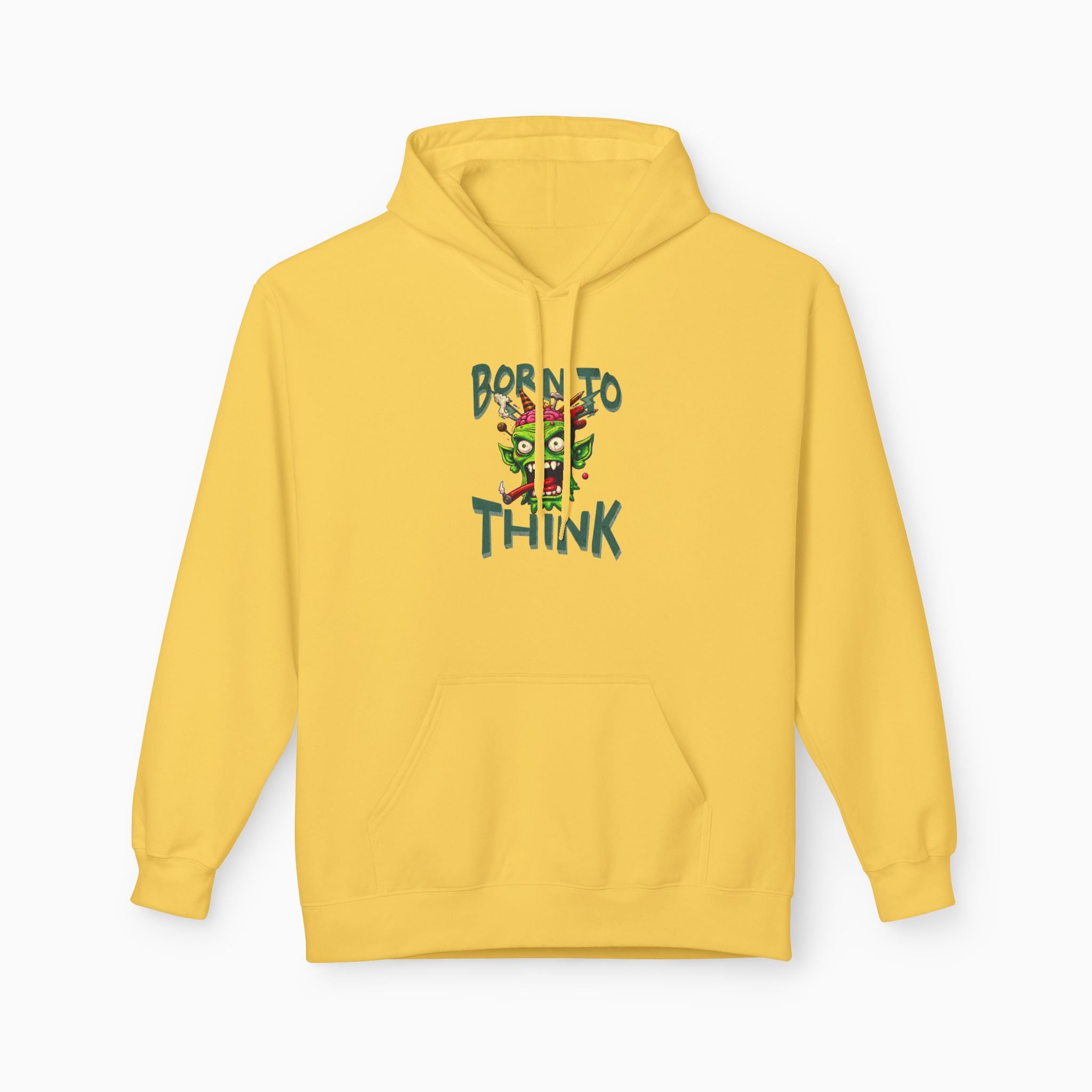 Born to Think Skull Unisex Hoodie