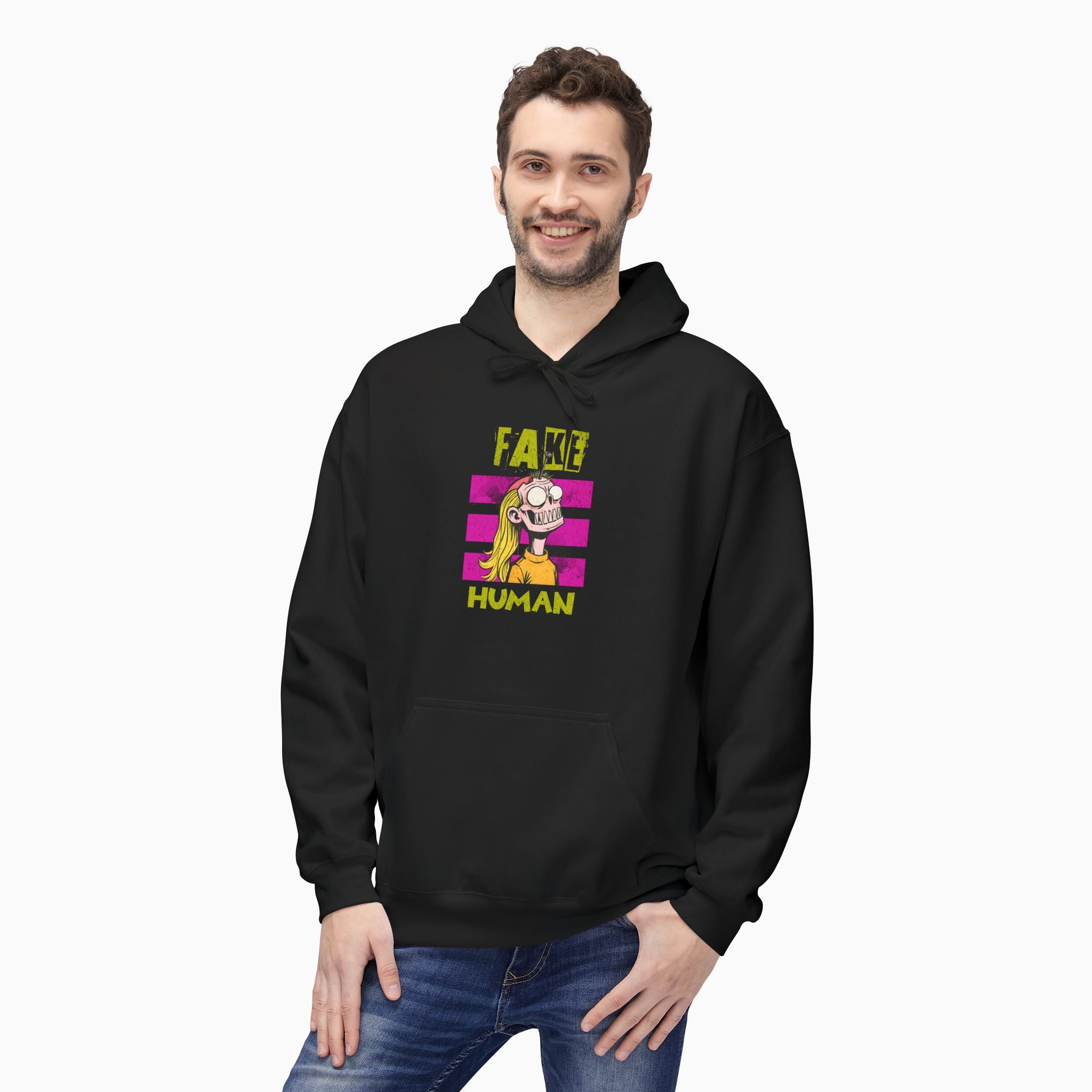 Fake Human Unisex Hoodie