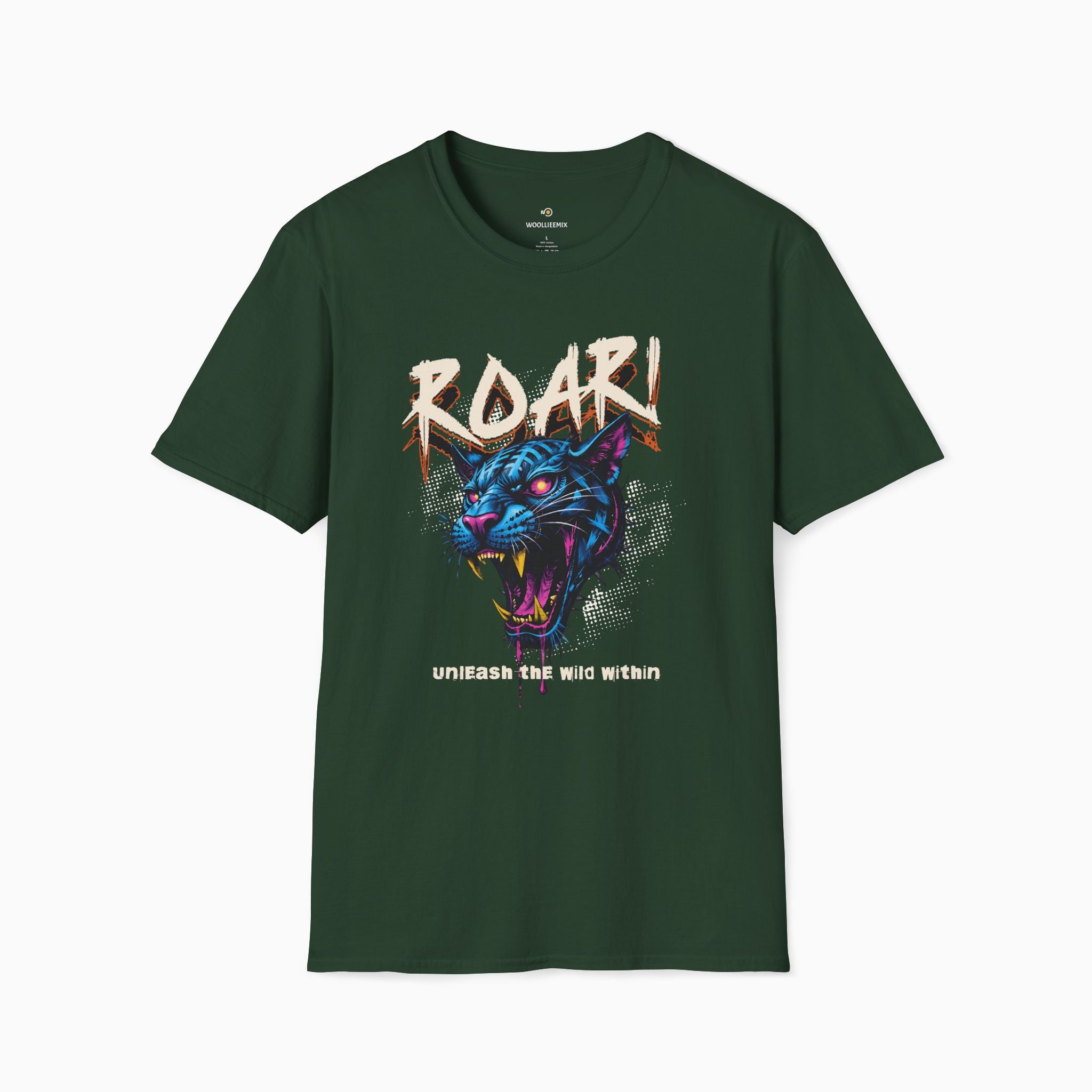 Leopard Roar Unleash The Wild Within Unisex T-Shirt