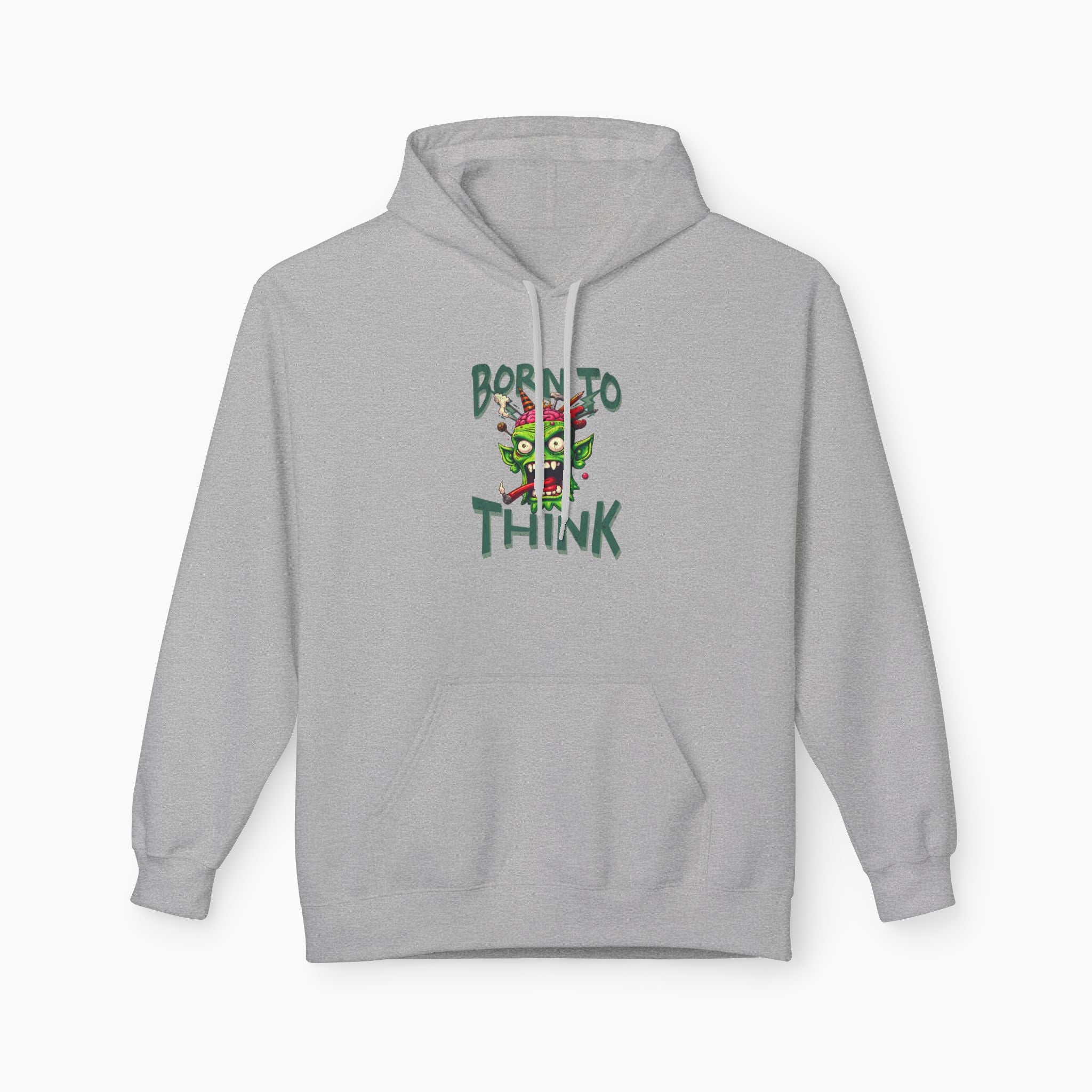 Born to Think Skull Unisex Hoodie