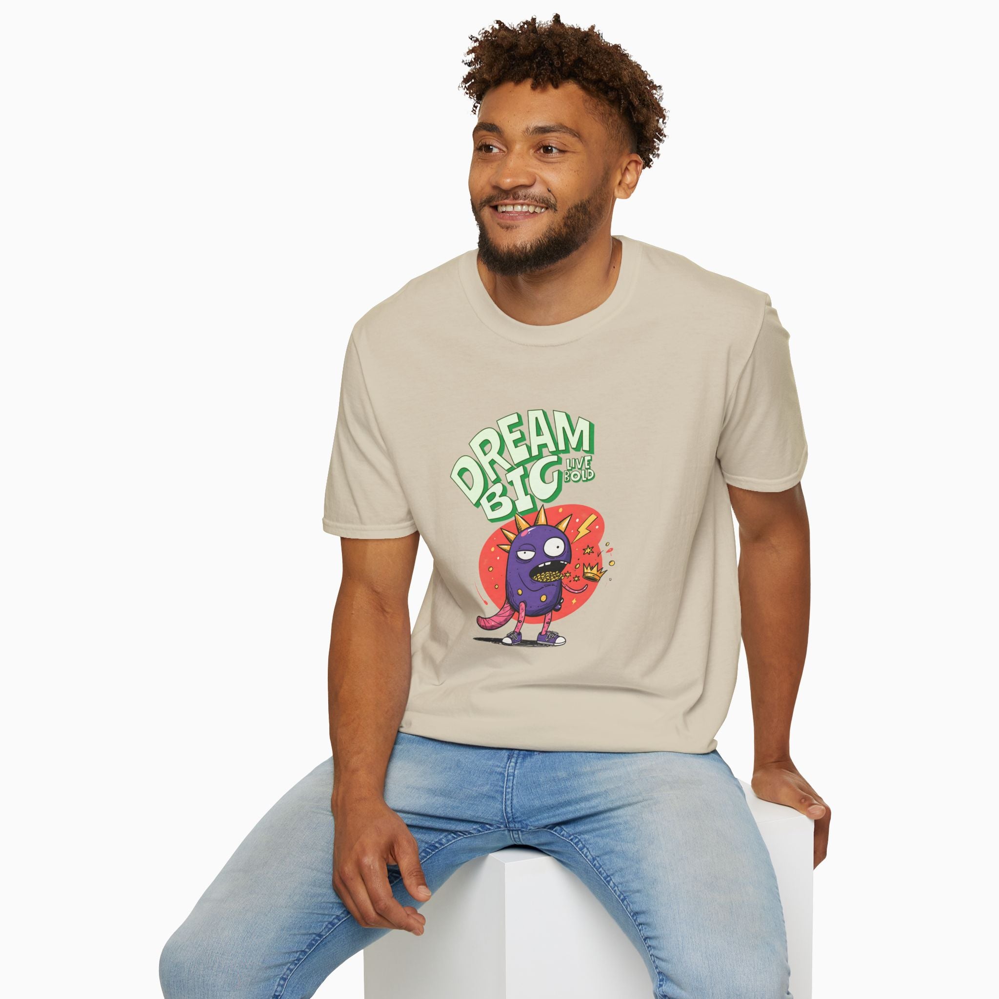 Dream Big, Live Bold Unisex T-Shirt