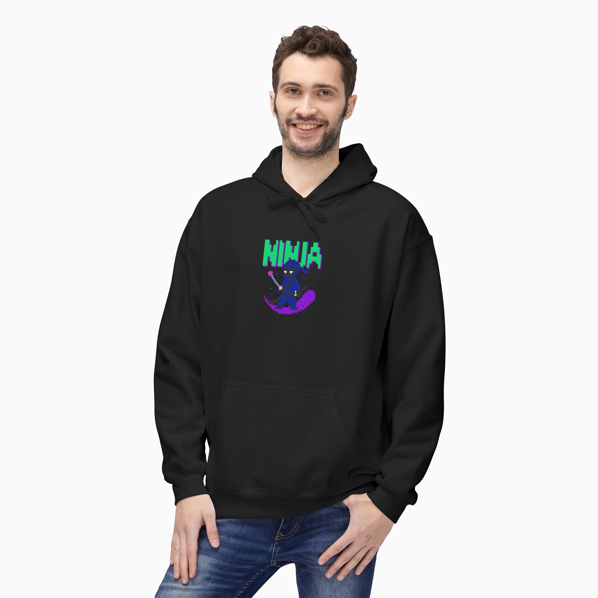 Pixel Ninja Unisex Hoodie