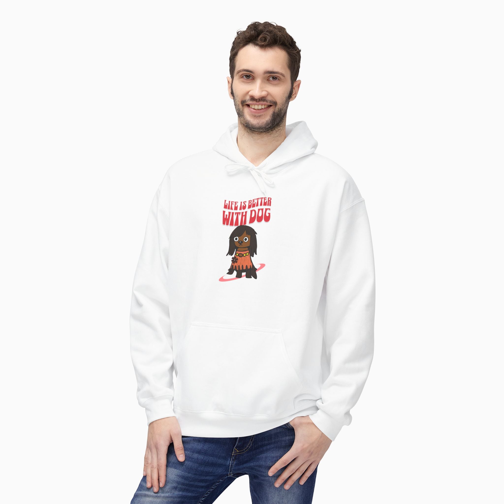 Life Is Better With Dog Unisex Hoodie