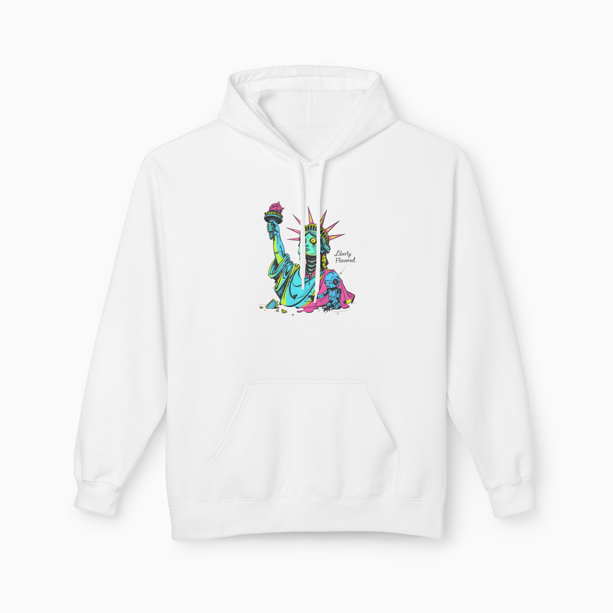 Statute of Liberty Dark Humor Unisex Hoodie