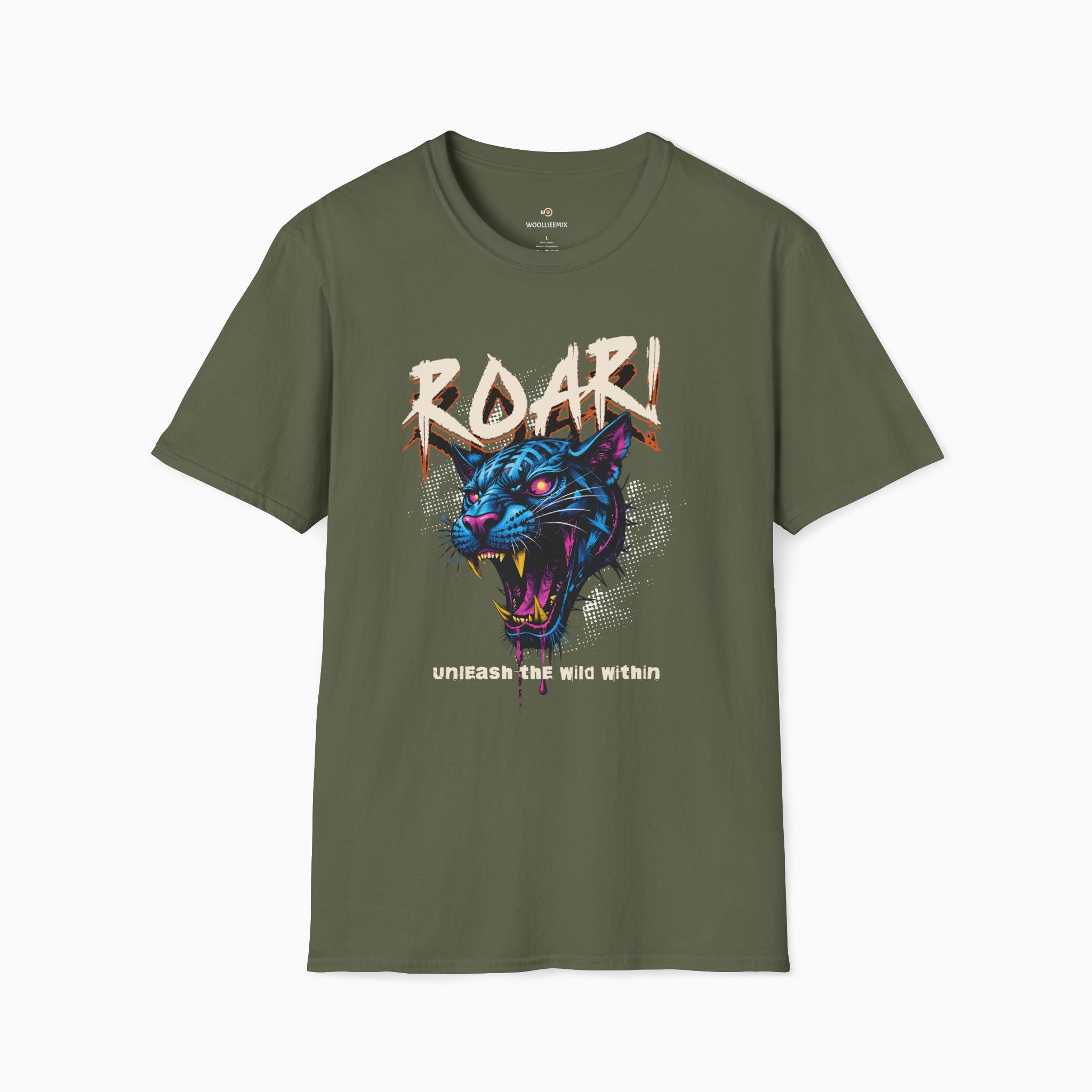 Leopard Roar Unleash The Wild Within Unisex T-Shirt