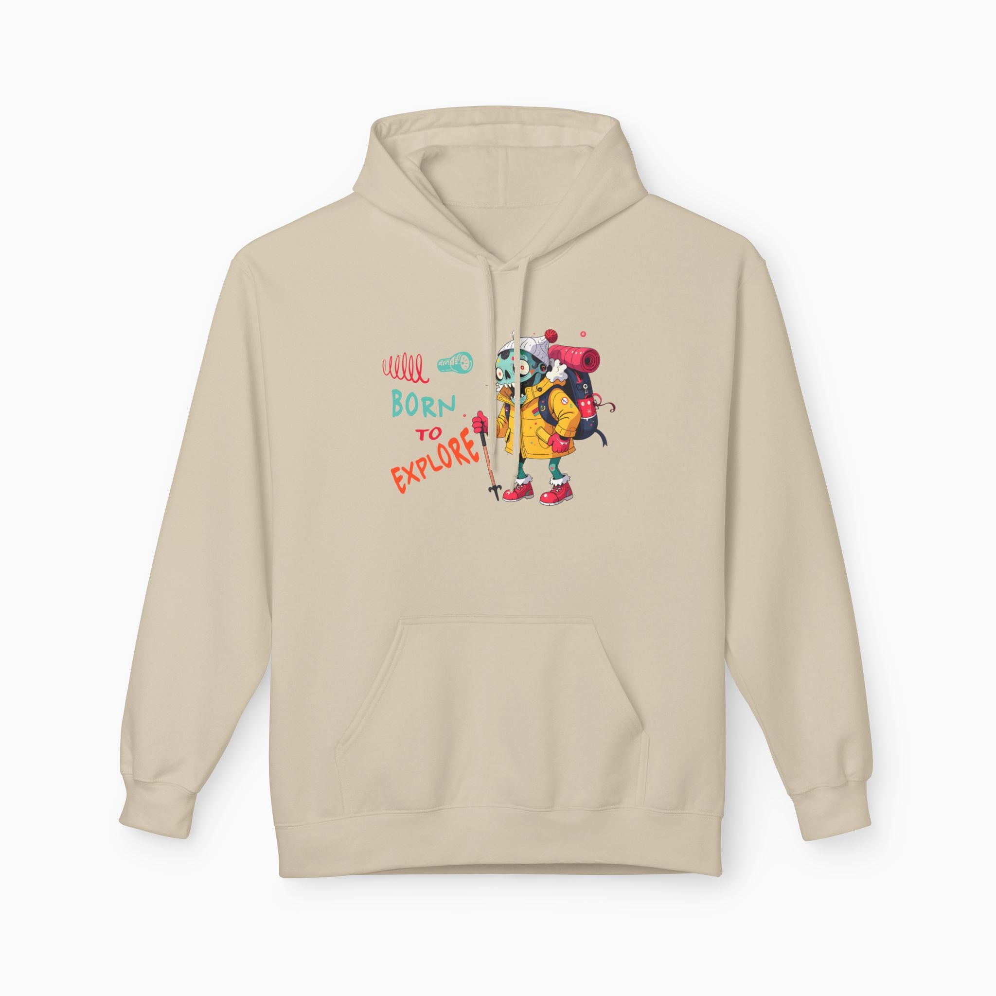 Born To Explore Zombie Unisex Hoodie